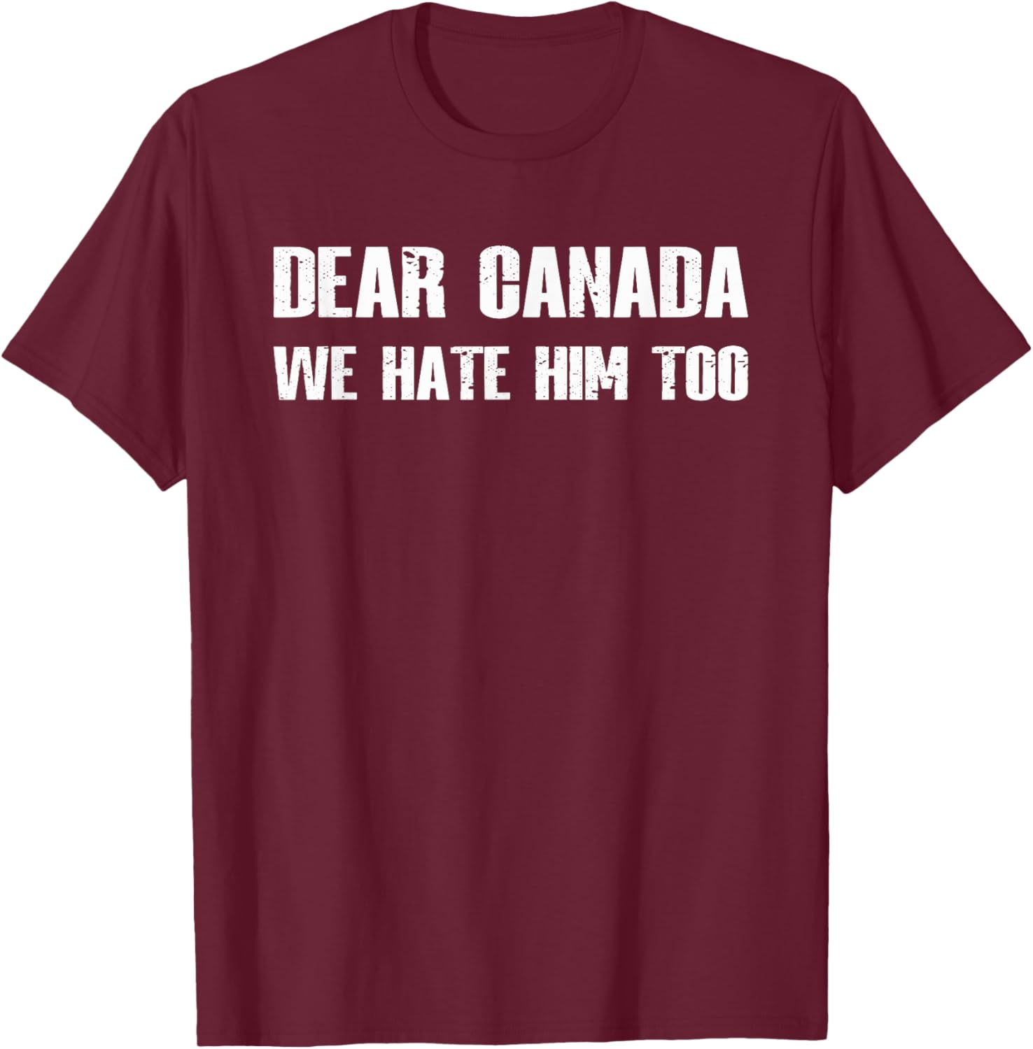 Dear Canada We Hate Him Too T-Shirt
