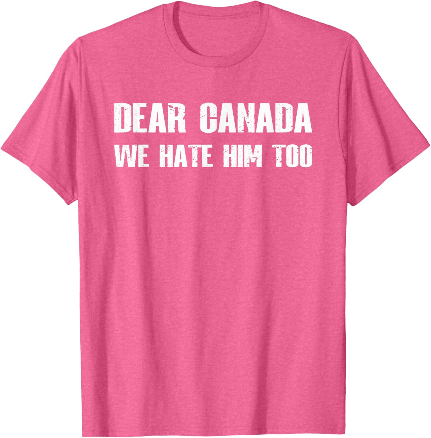 Dear Canada We Hate Him Too T-Shirt
