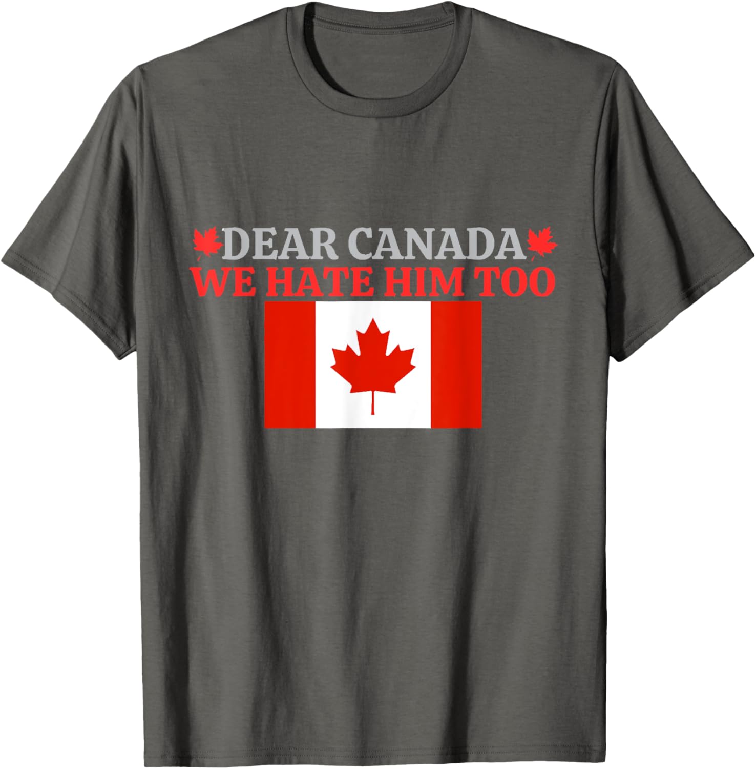Dear Canada - We Hate Him Too T-Shirt