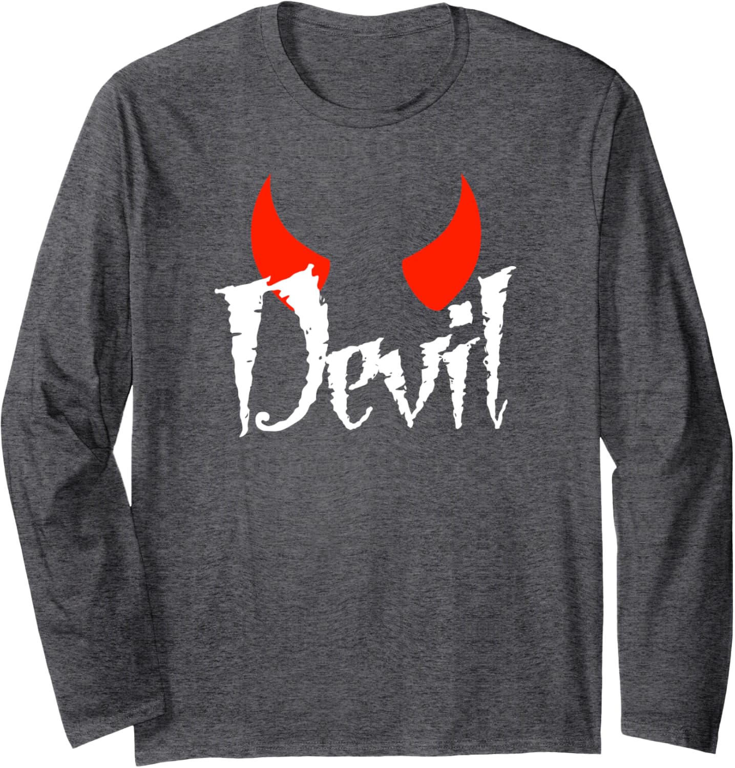 Devil Halloween Matching Couple Girlfriend Long Sleeve T-Shirt