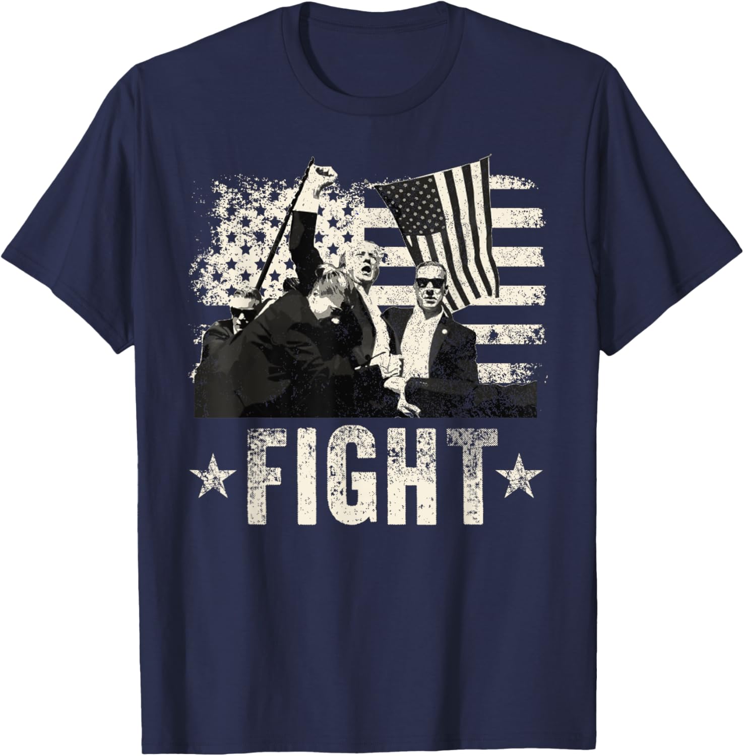 Donald Trump 2024 Fight Fight Fight Donald Trump Fist Pump T-Shirt