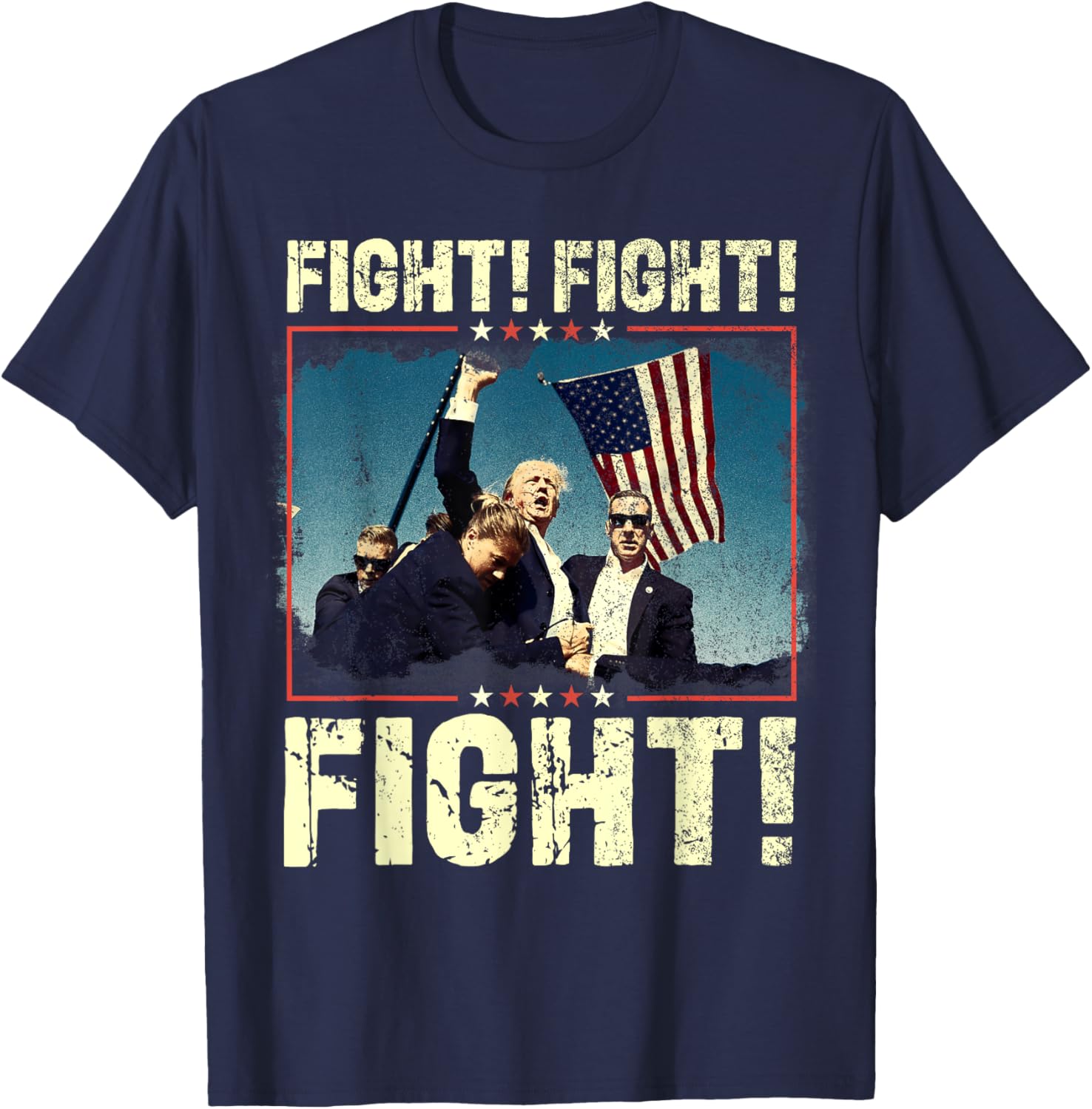 Donald Trump 2024 Fight Fight Fight Donald Trump Fist Pump T-Shirt