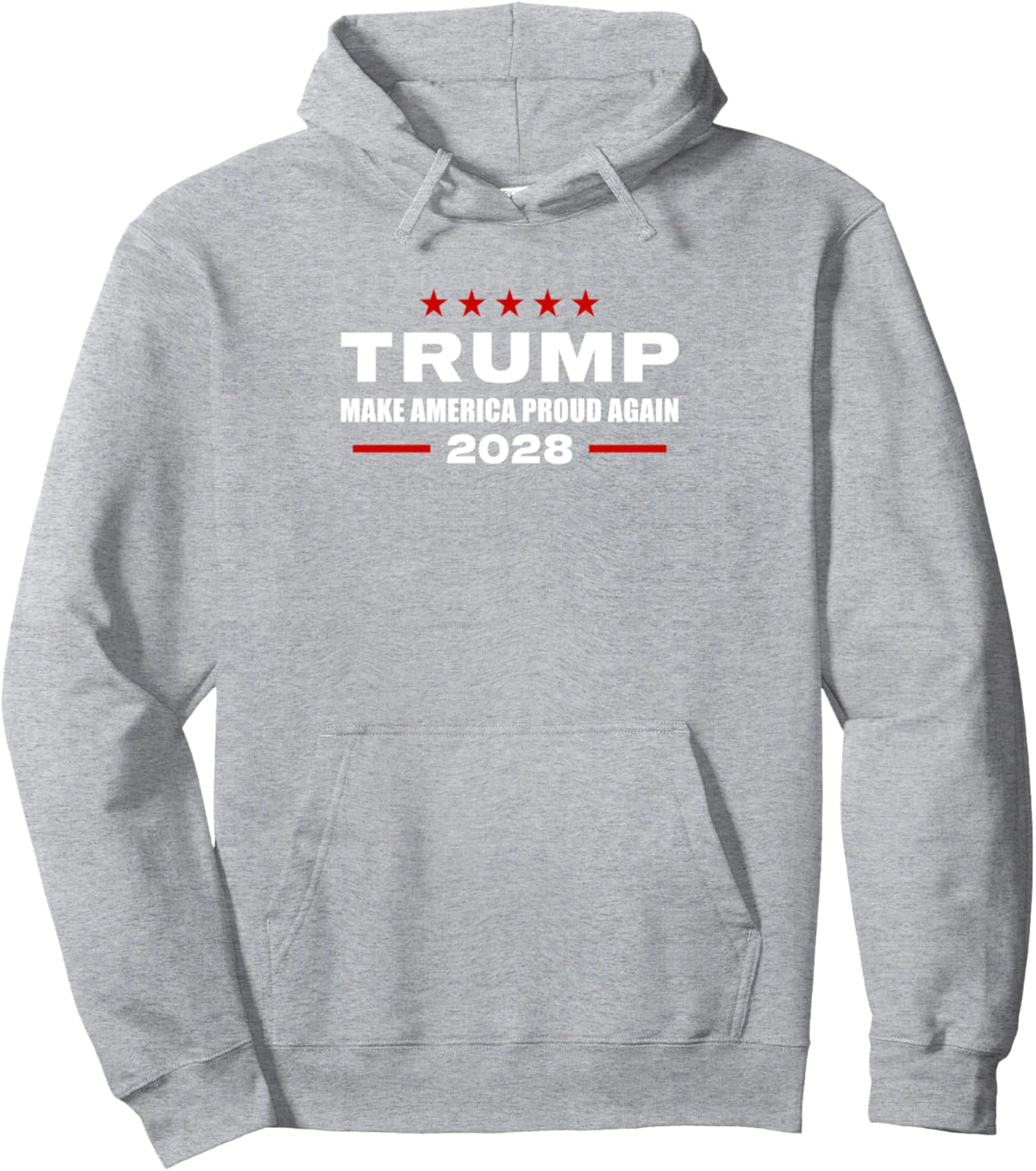 Donald Trump 2028 - Make America Proud Again Election Pullover Hoodie