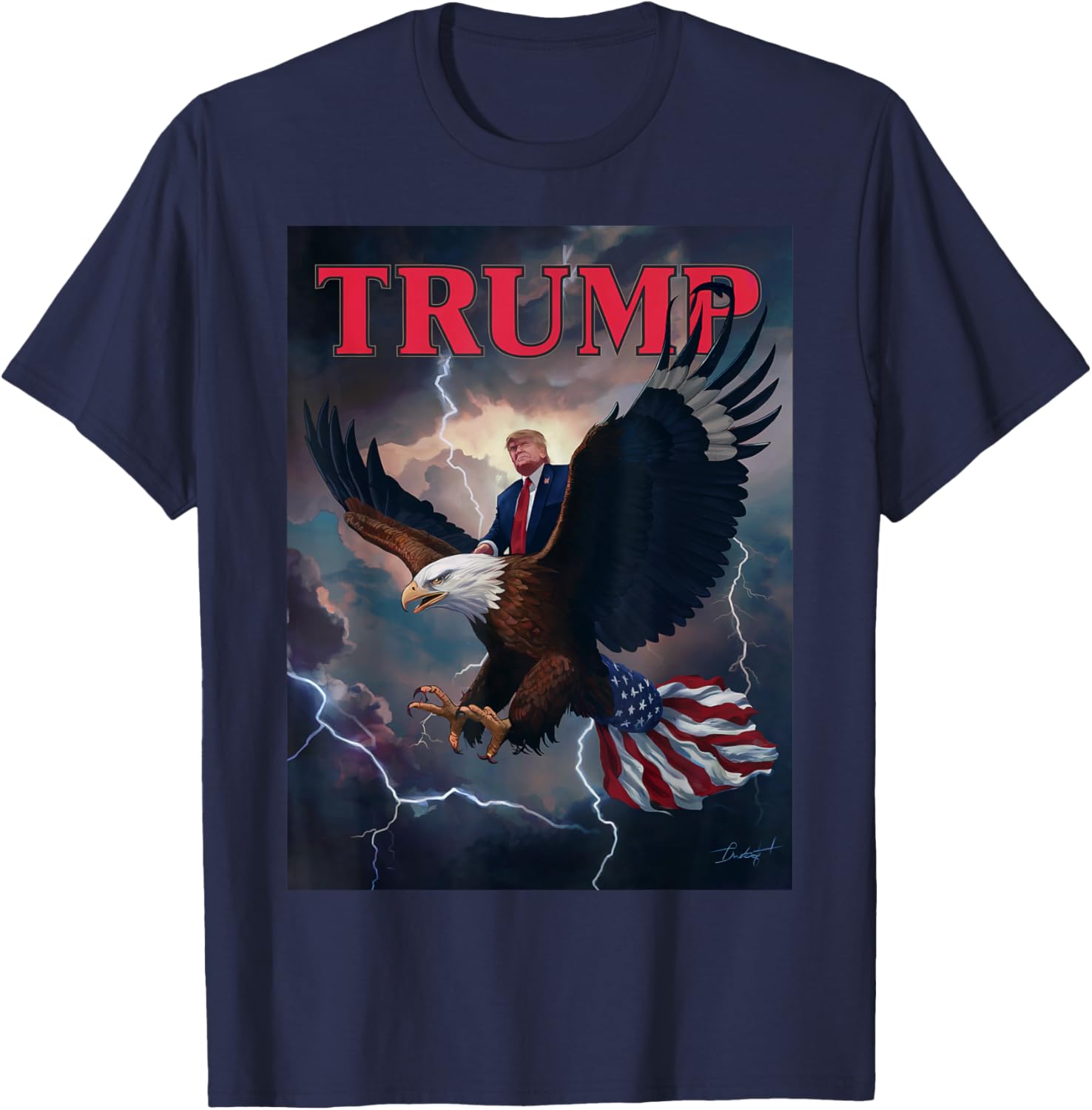 Donald Trump Eagle USA President 2024 Take America Back MAGA T-Shirt