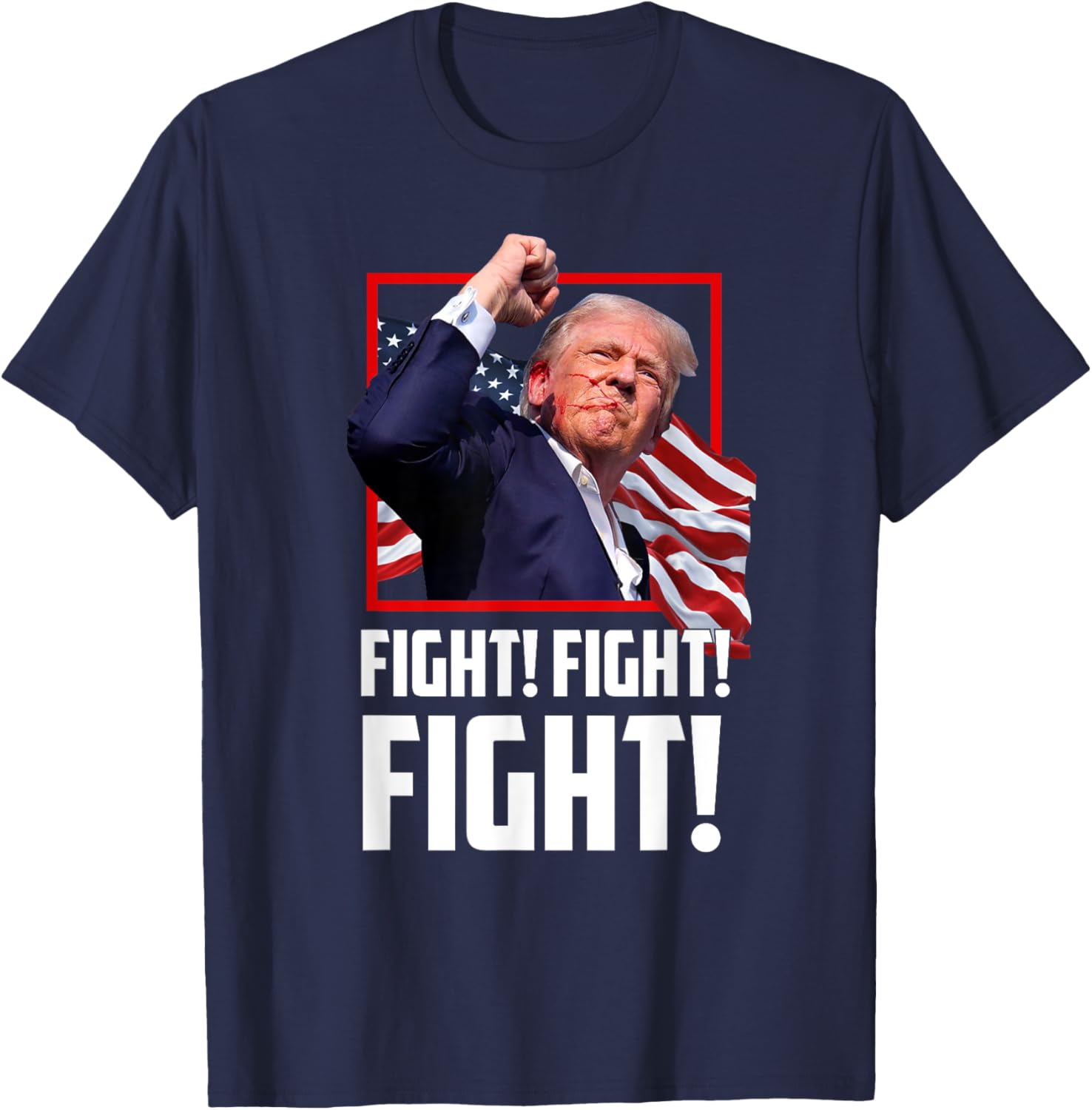 Donald Trump Fight Fighting Fighters Supporters Americans T-Shirt