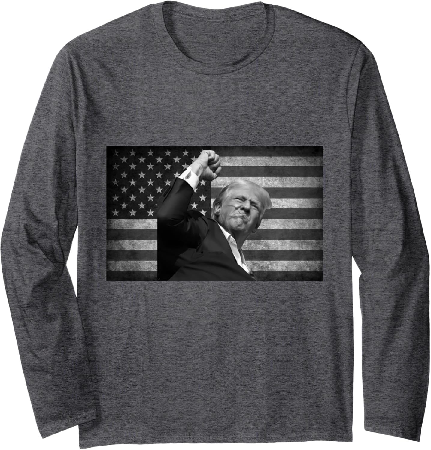 Donald Trump Fight For Freedom Long Sleeve T-Shirt