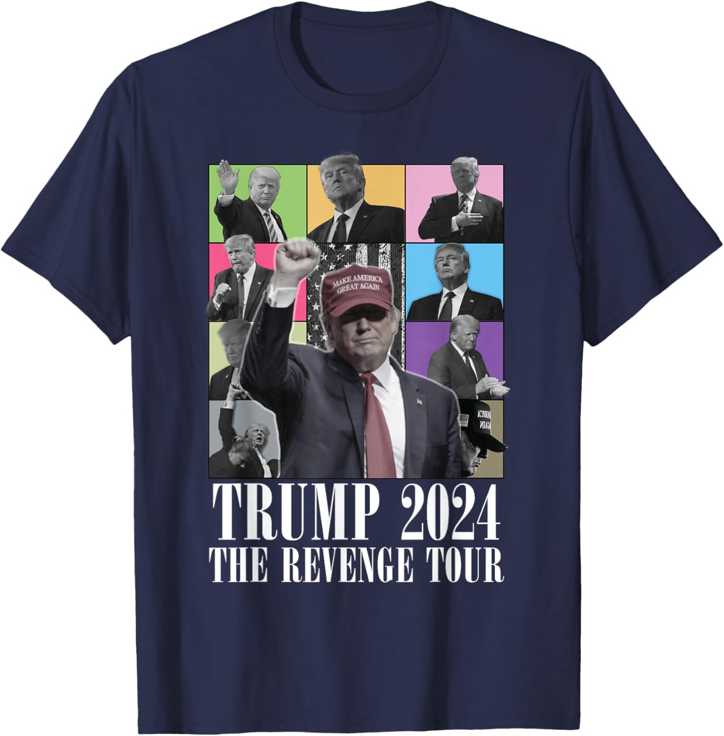 Donald Trump The Revenge Tour 2024 for men and women T-Shirt