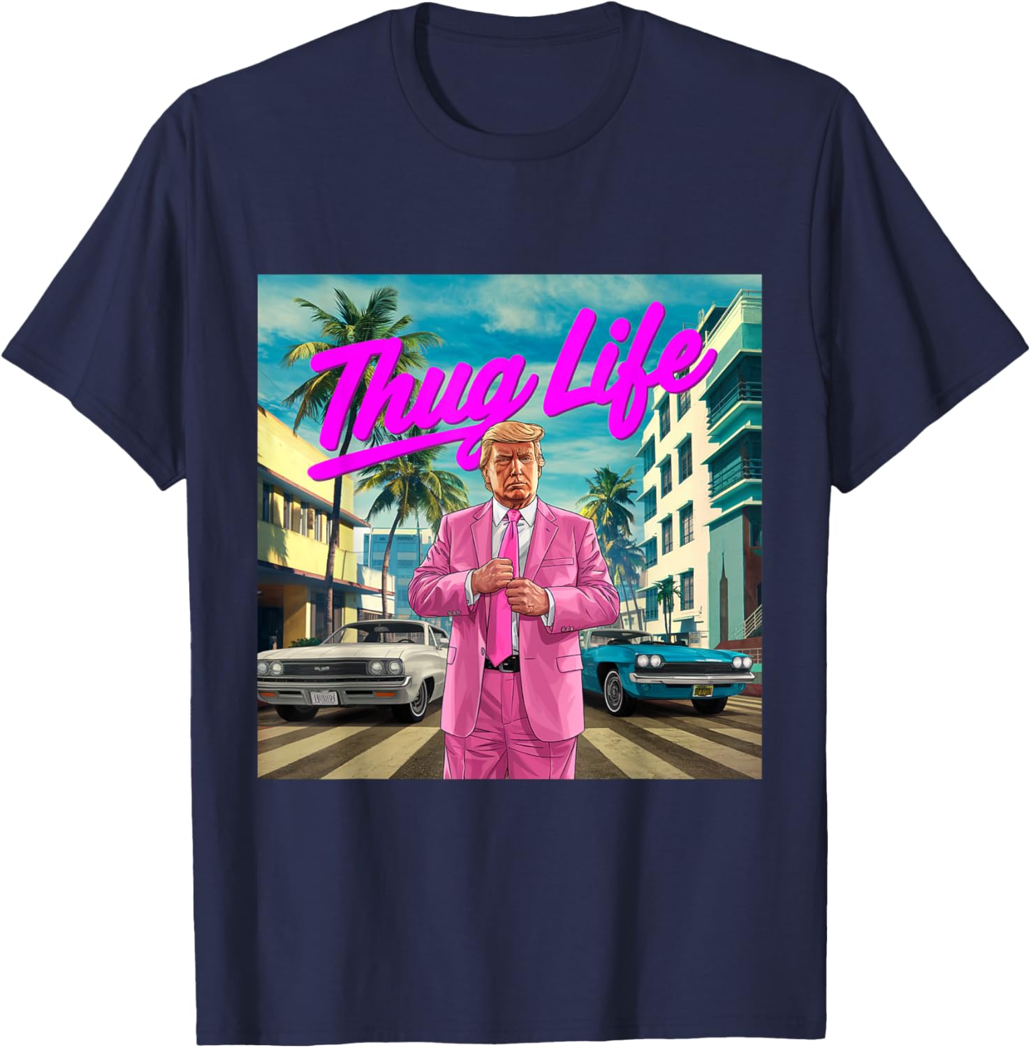 Donald Trump Thug Life, Republican Gifts, Election 2024 T-Shirt