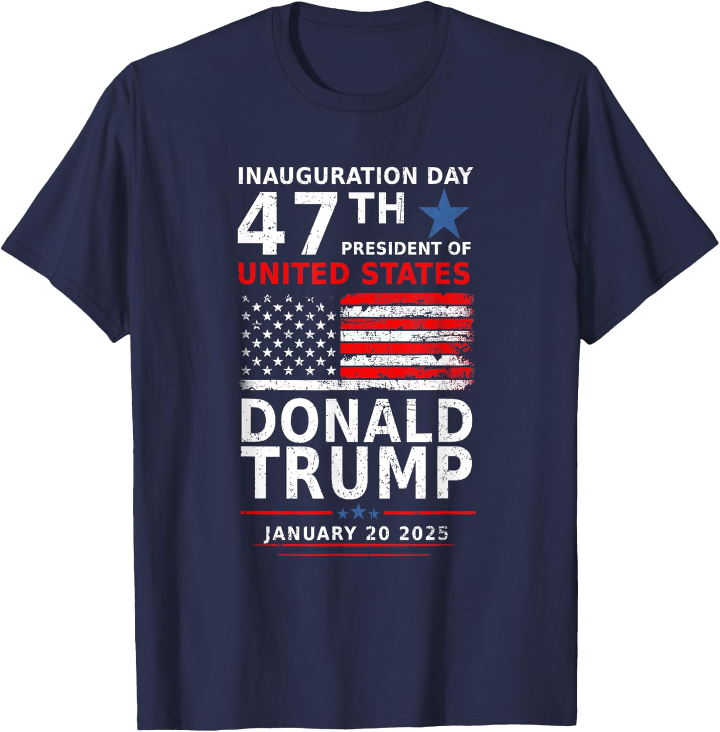 Donald Trump Won 2024 Election Inauguration Men Women Kids T-Shirt