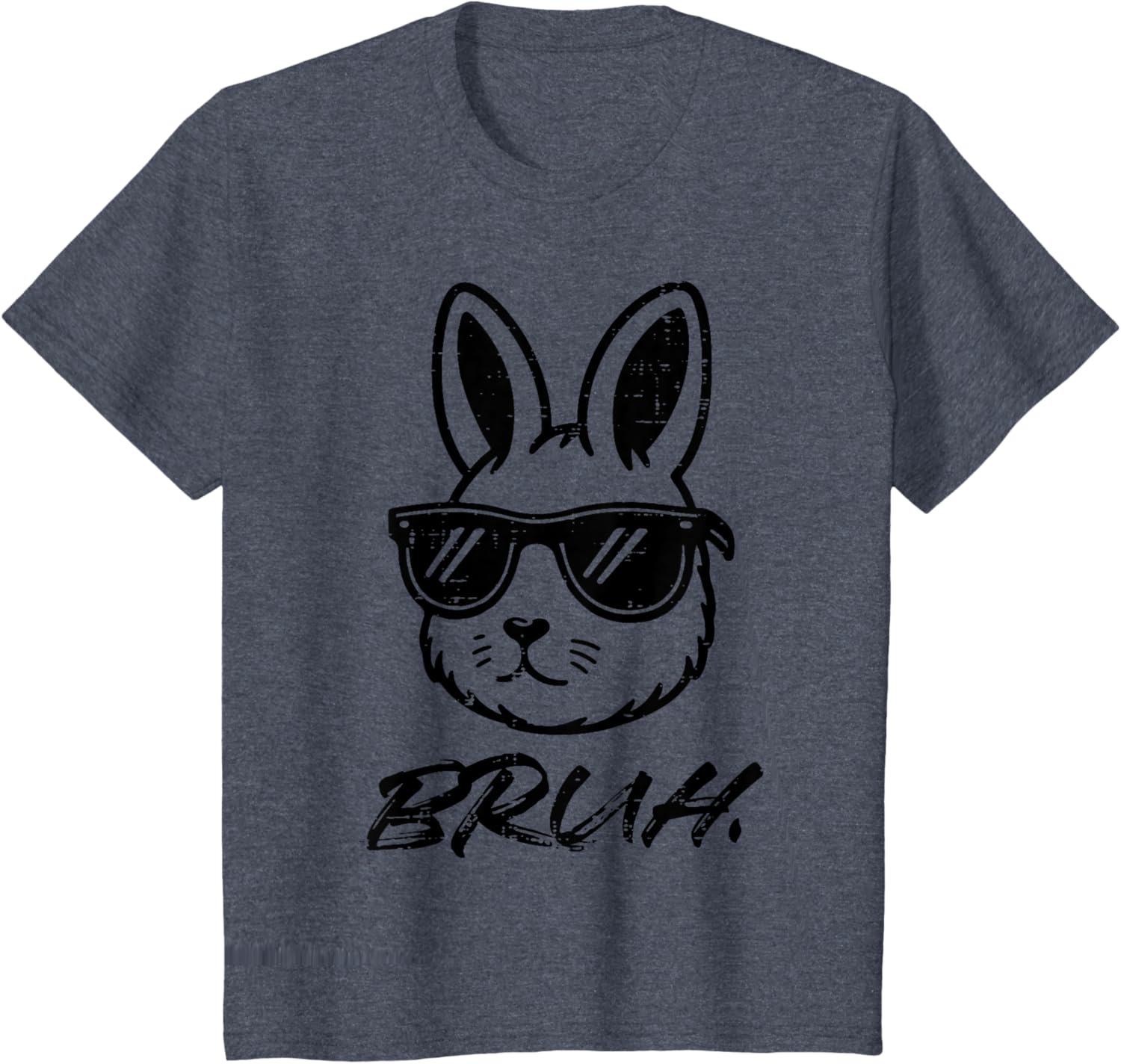 Easter Bruh Bunny Sunglasses Funny Meme Men Boys Kids Teens T-Shirt