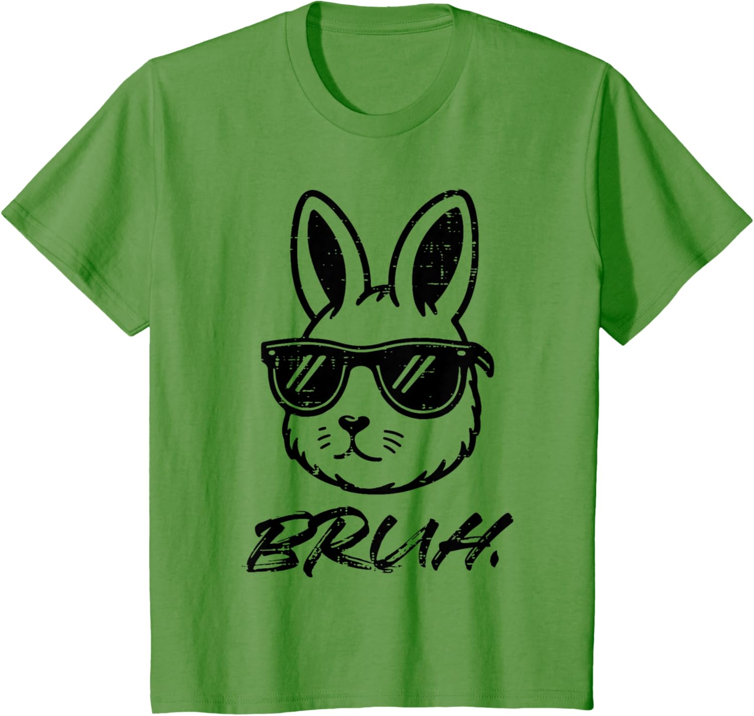 Easter Bruh Bunny Sunglasses Funny Meme Men Boys Kids Teens T-Shirt