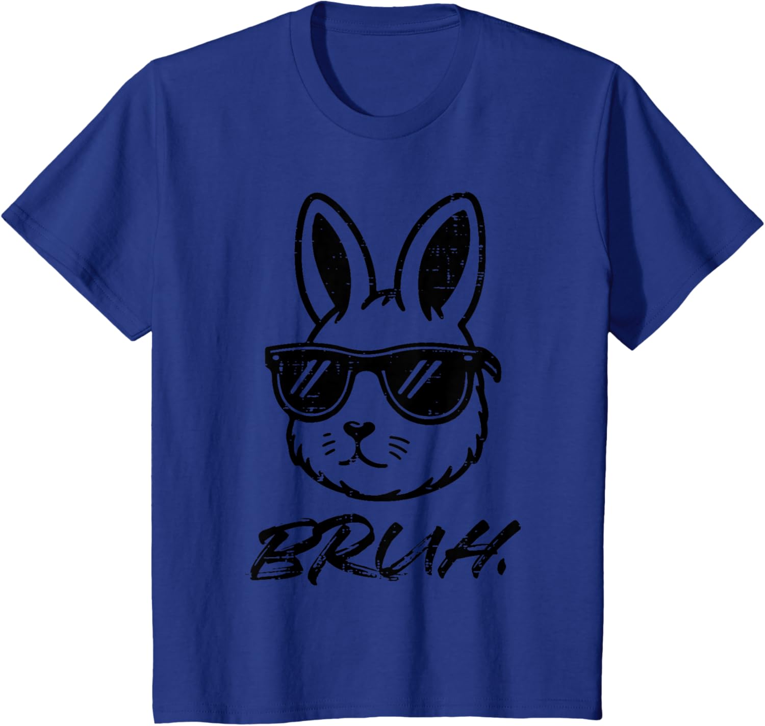 Easter Bruh Bunny Sunglasses Funny Meme Men Boys Kids Teens T-Shirt