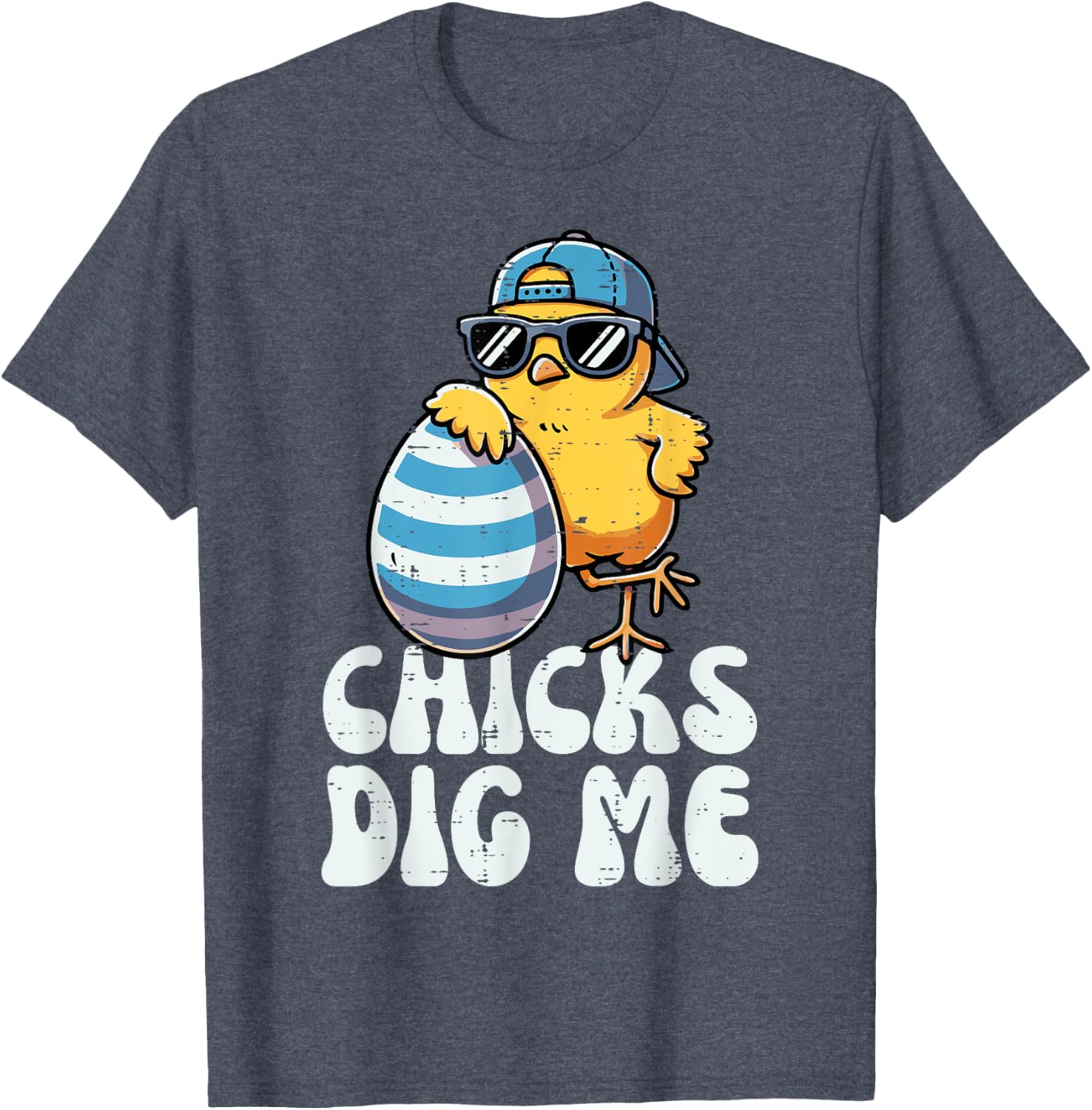 Easter Chicks Dig Me Cute Egg Hunt Toddler Boys Kids Youth T-Shirt