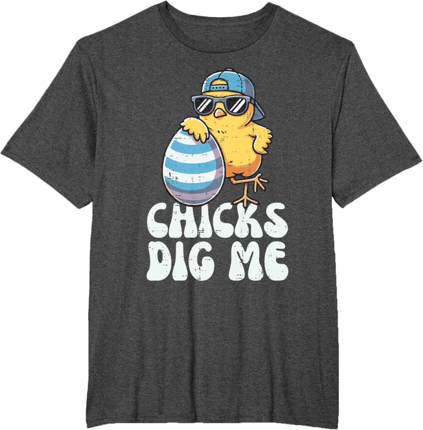 Easter Chicks Dig Me Cute Egg Hunt Toddler Boys Kids Youth T-Shirt