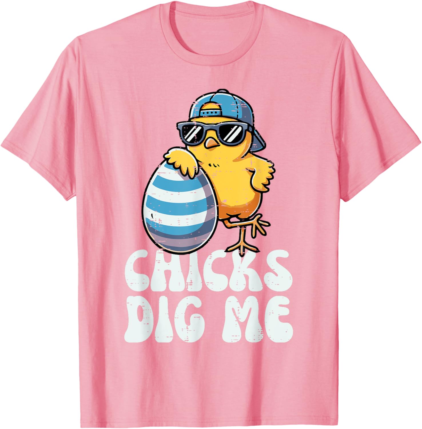 Easter Chicks Dig Me Cute Egg Hunt Toddler Boys Kids Youth T-Shirt