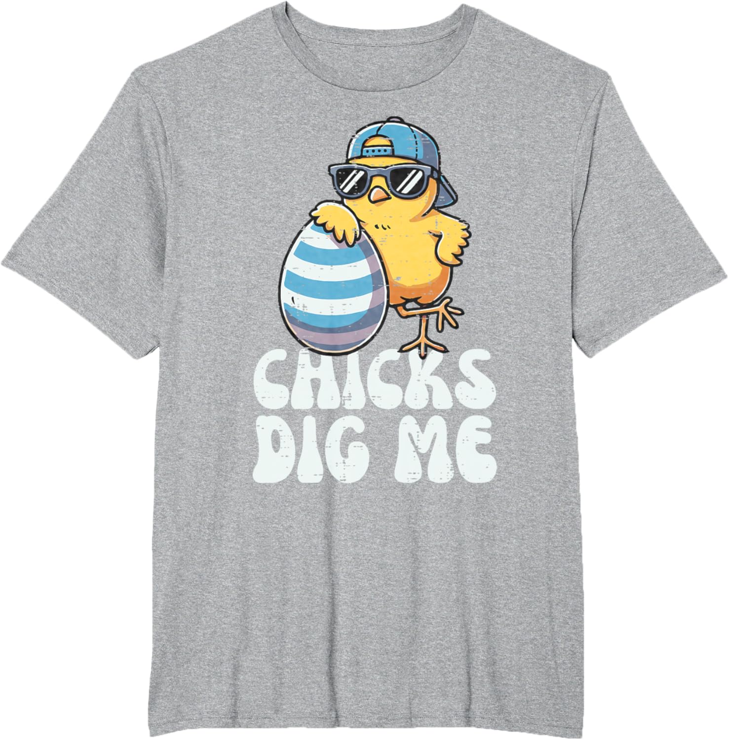 Easter Chicks Dig Me Cute Egg Hunt Toddler Boys Kids Youth T-Shirt