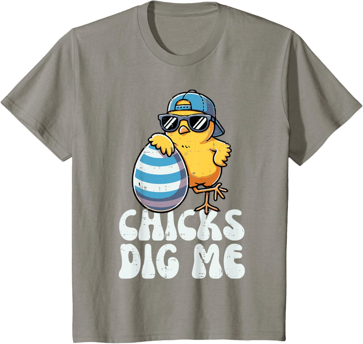 Easter Chicks Dig Me Cute Egg Hunt Toddler Boys Kids Youth T-Shirt