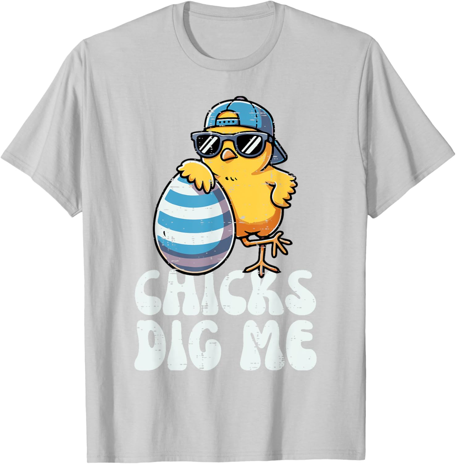 Easter Chicks Dig Me Cute Egg Hunt Toddler Boys Kids Youth T-Shirt