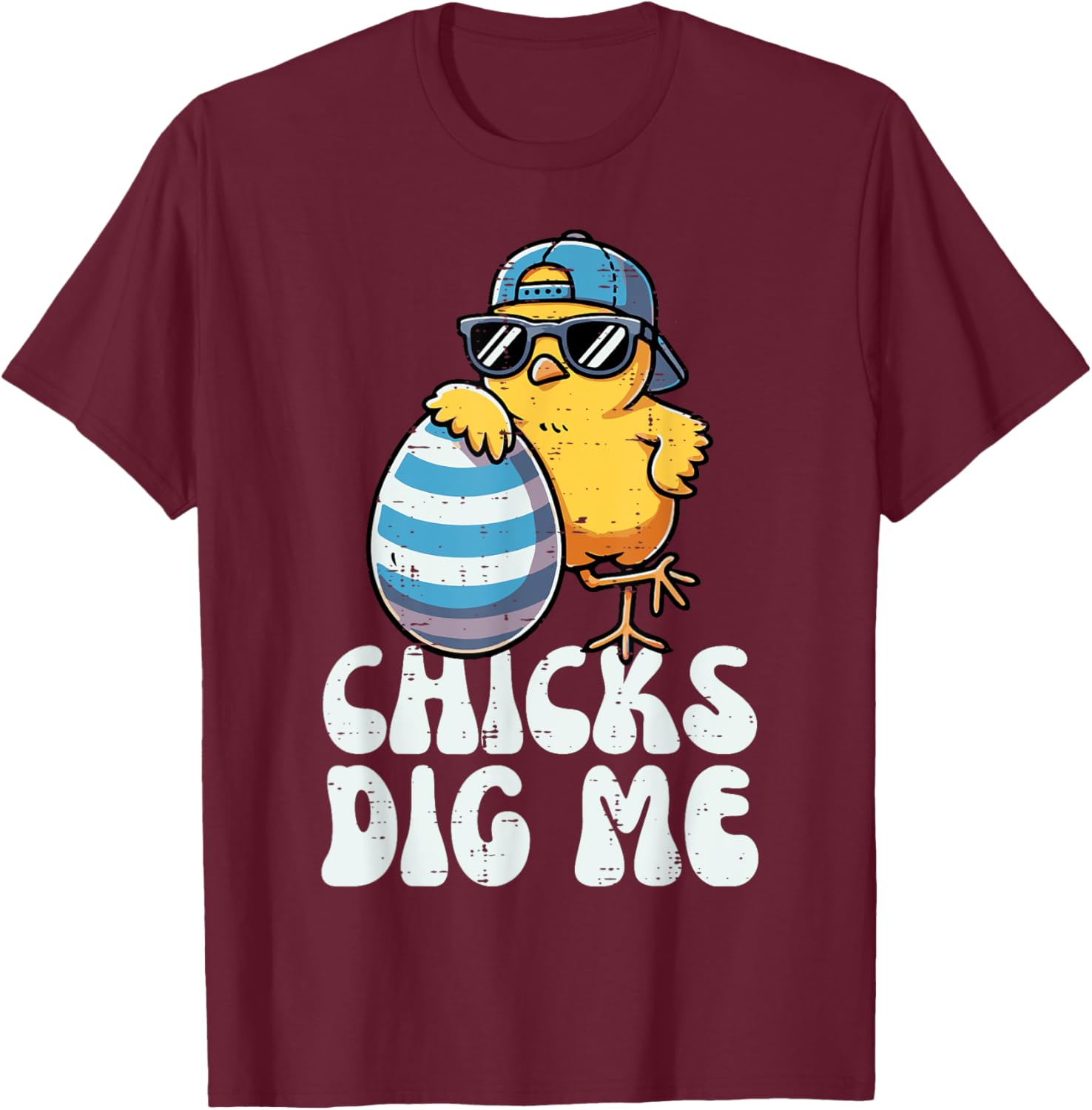 Easter Chicks Dig Me Cute Egg Hunt Toddler Boys Kids Youth T-Shirt