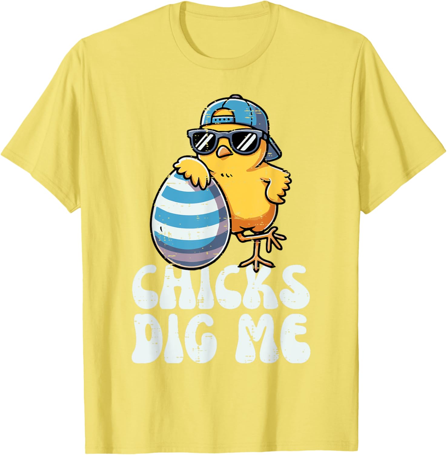 Easter Chicks Dig Me Cute Egg Hunt Toddler Boys Kids Youth T-Shirt