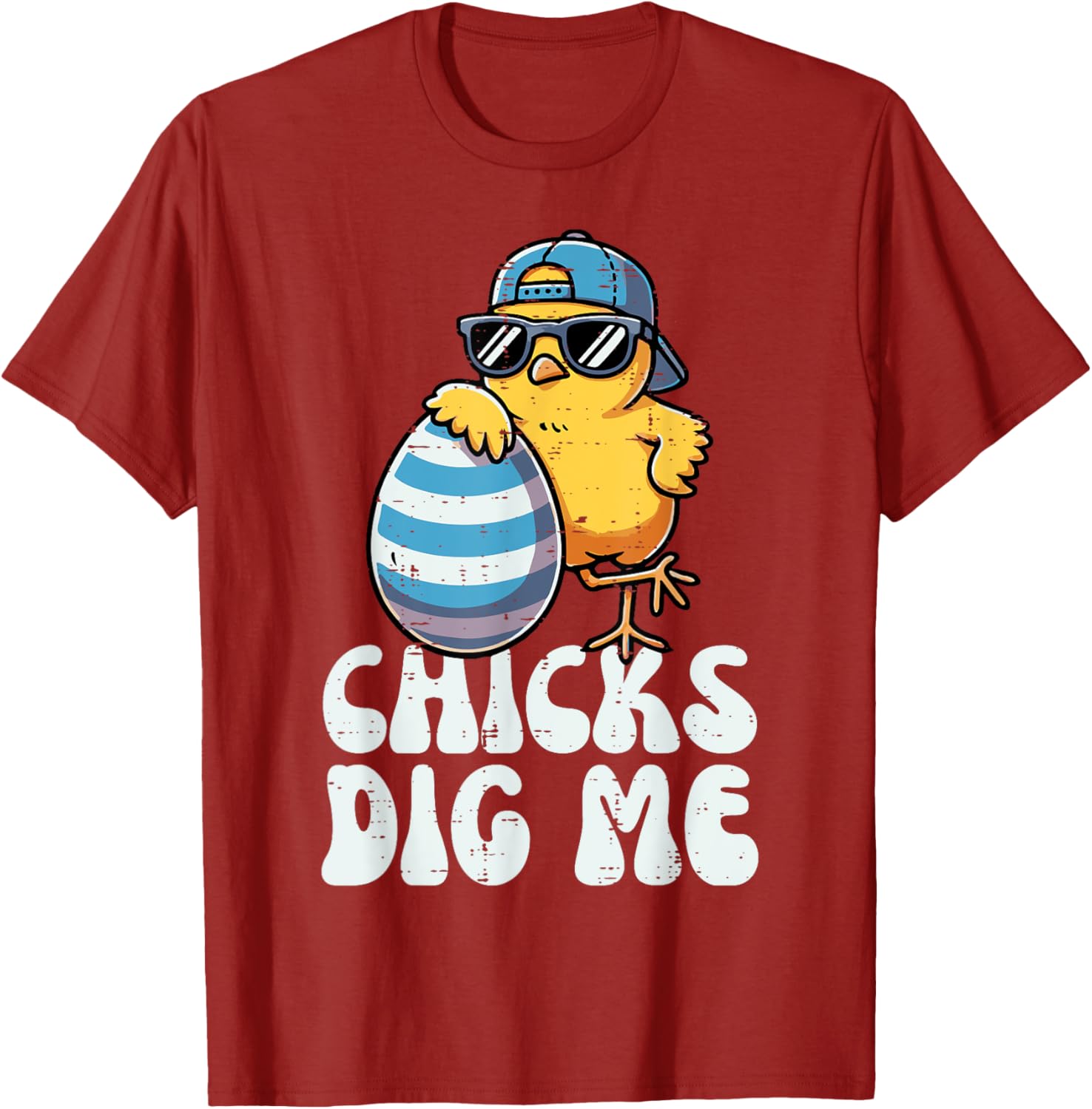 Easter Chicks Dig Me Cute Egg Hunt Toddler Boys Kids Youth T-Shirt