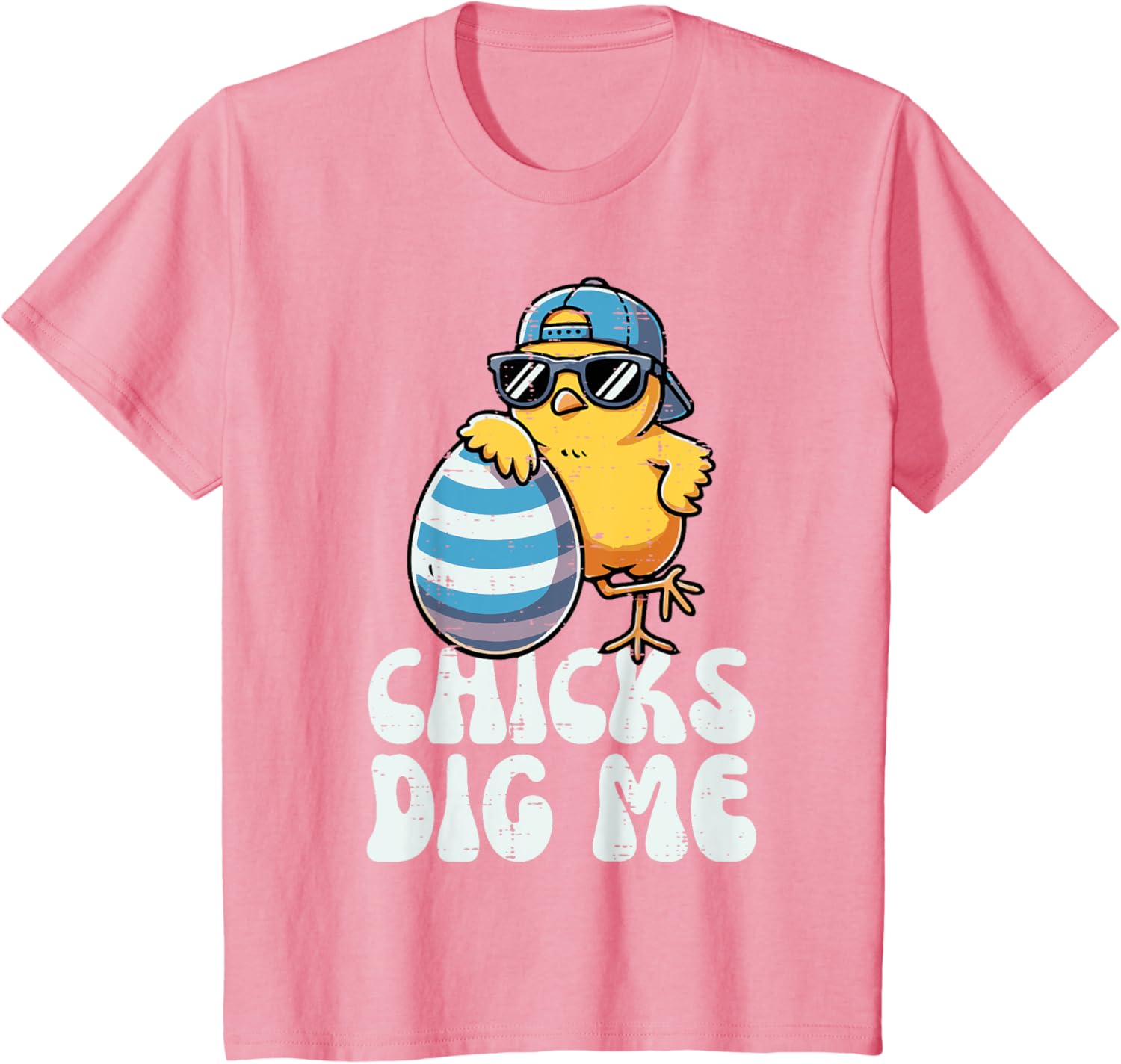 Easter Chicks Dig Me Cute Egg Hunt Toddler Boys Kids Youth T-Shirt