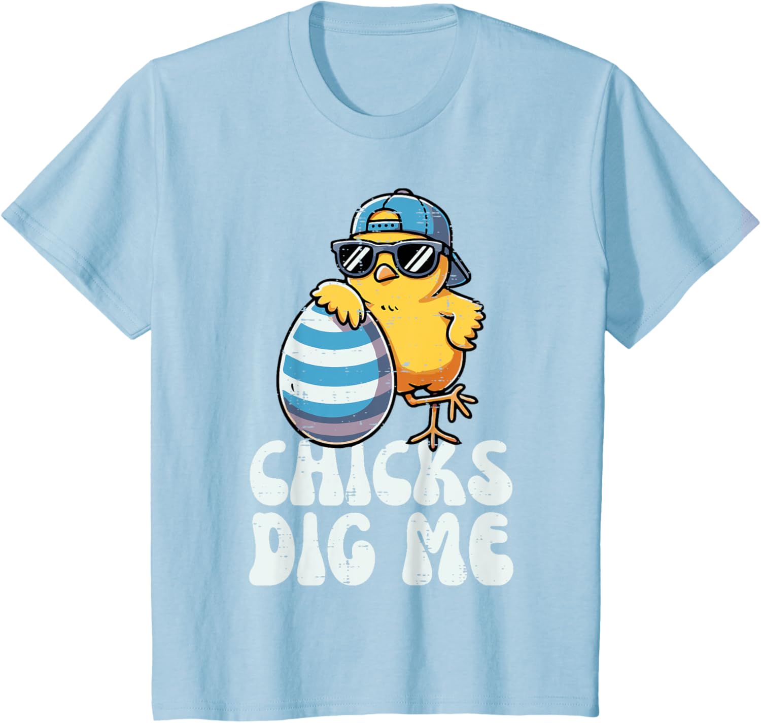 Easter Chicks Dig Me Cute Egg Hunt Toddler Boys Kids Youth T-Shirt