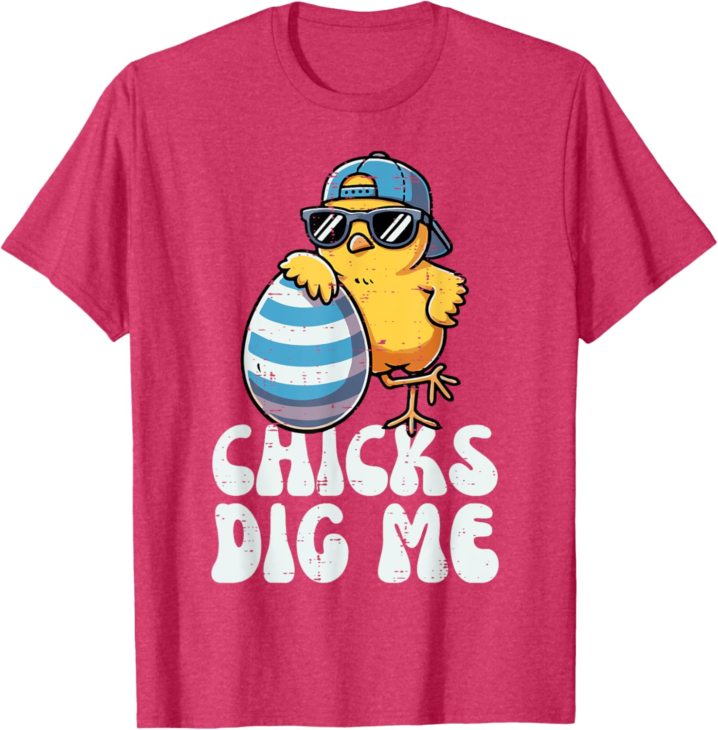 Easter Chicks Dig Me Cute Egg Hunt Toddler Boys Kids Youth T-Shirt