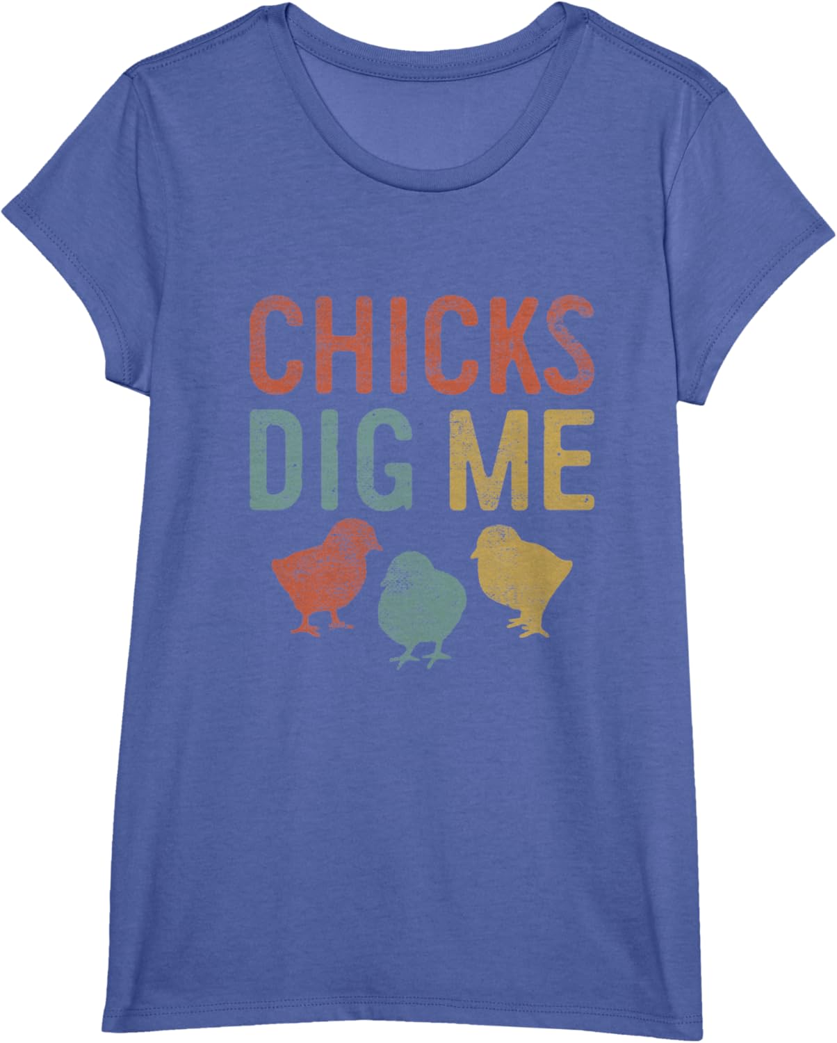 Easter Chicks Dig Me Retro Vintage Chickens Spring Gift T-Shirt