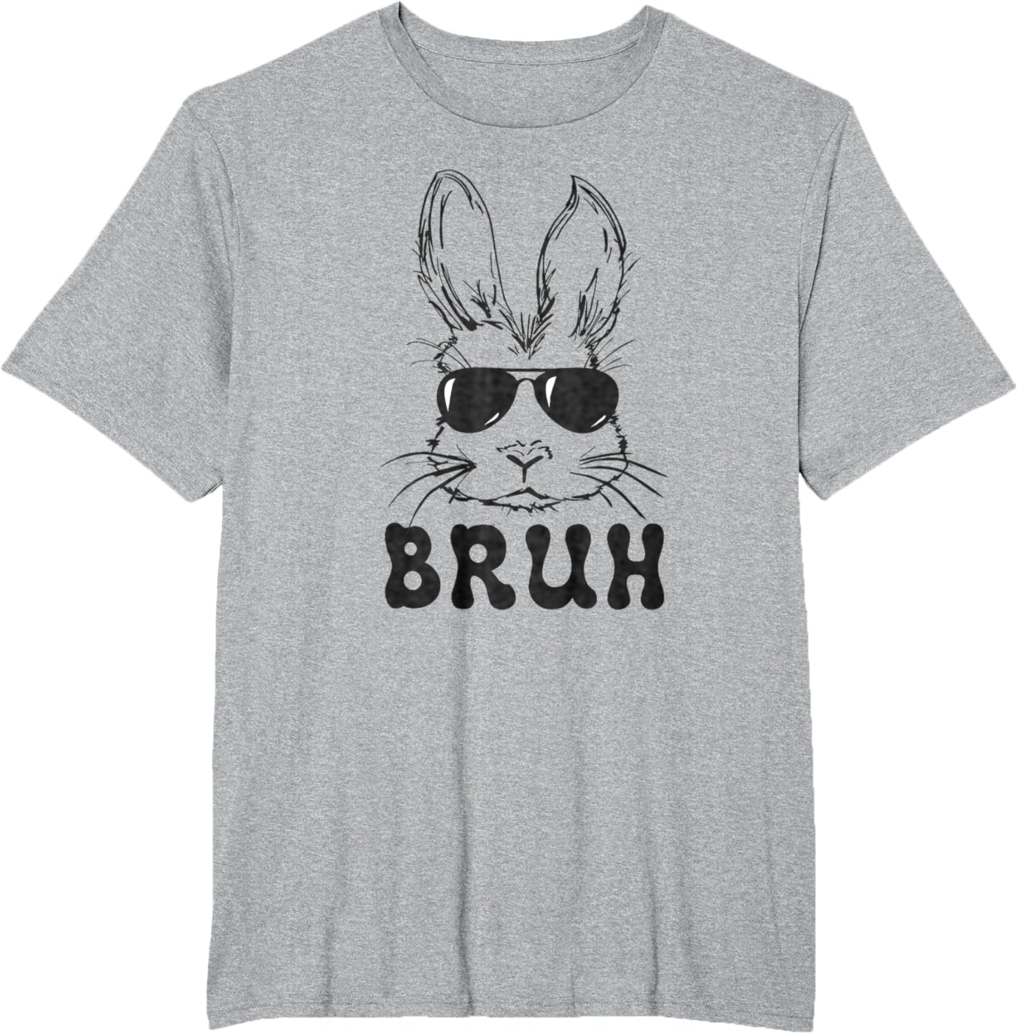 Easter Day Bruh Bunny With Sunglasses Men Boys Kids Easter T-Shirt