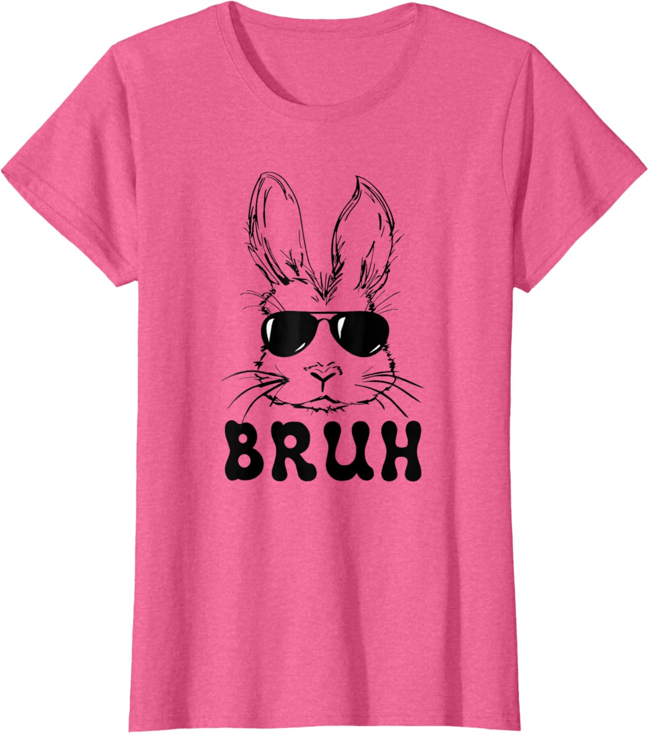 Easter Day Bruh Bunny With Sunglasses Men Boys Kids Easter T-Shirt