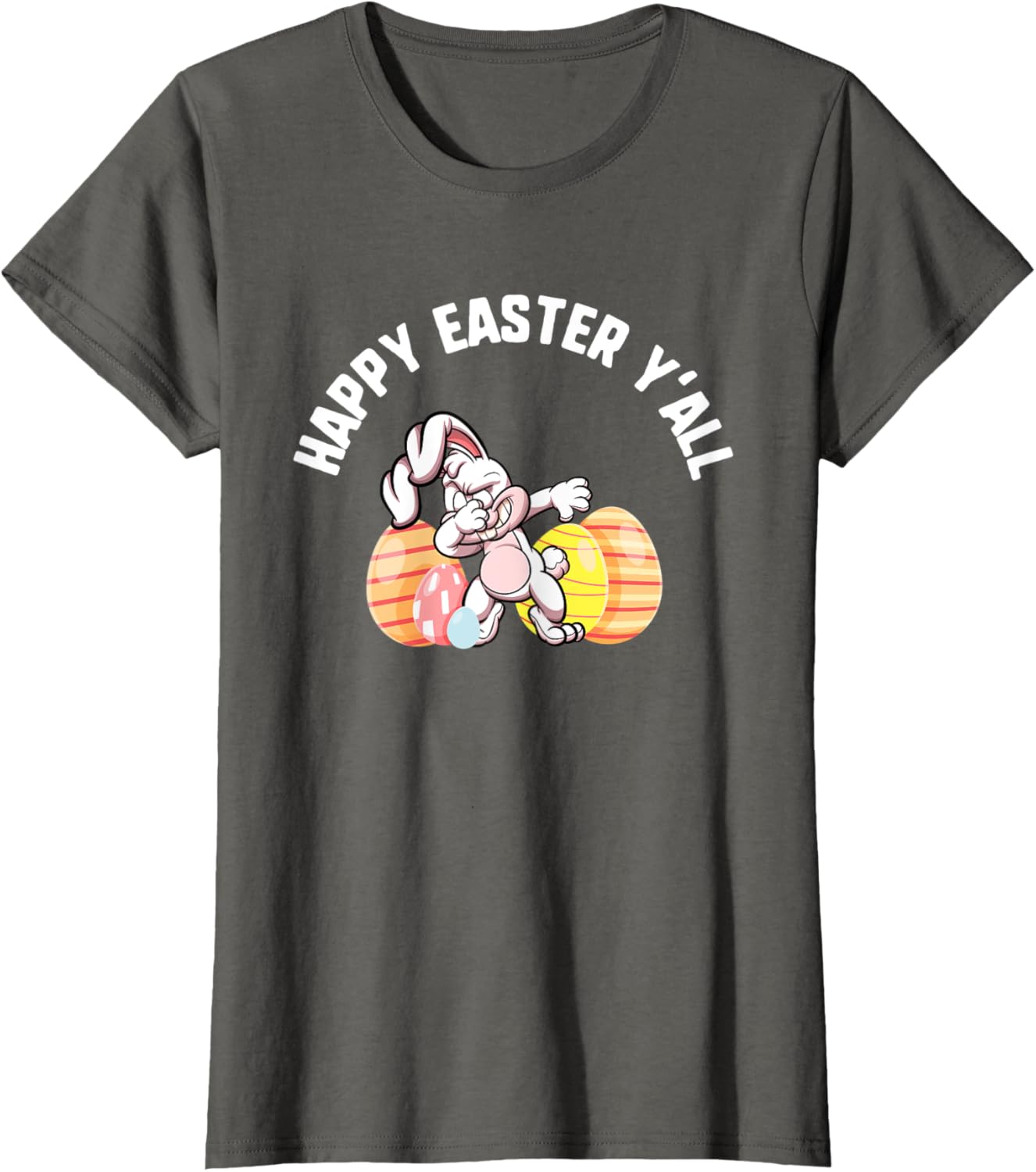 Easter Happy Yall Dabbing Bunny Candy kids Gift Spring T-Shirt