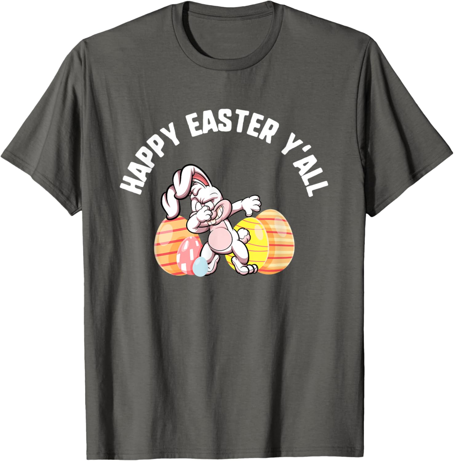 Easter Happy Yall Dabbing Bunny Candy kids Gift Spring T-Shirt