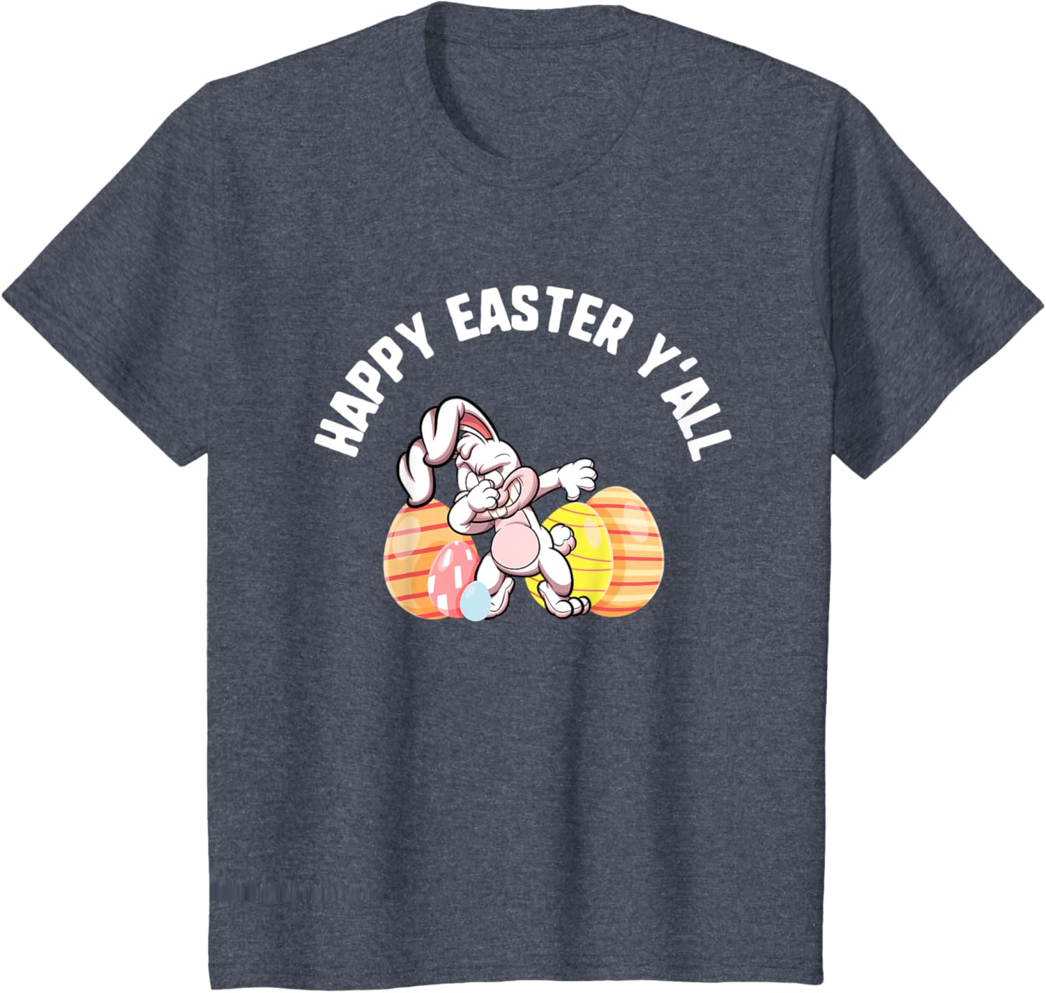 Easter Happy Yall Dabbing Bunny Candy kids Gift Spring T-Shirt