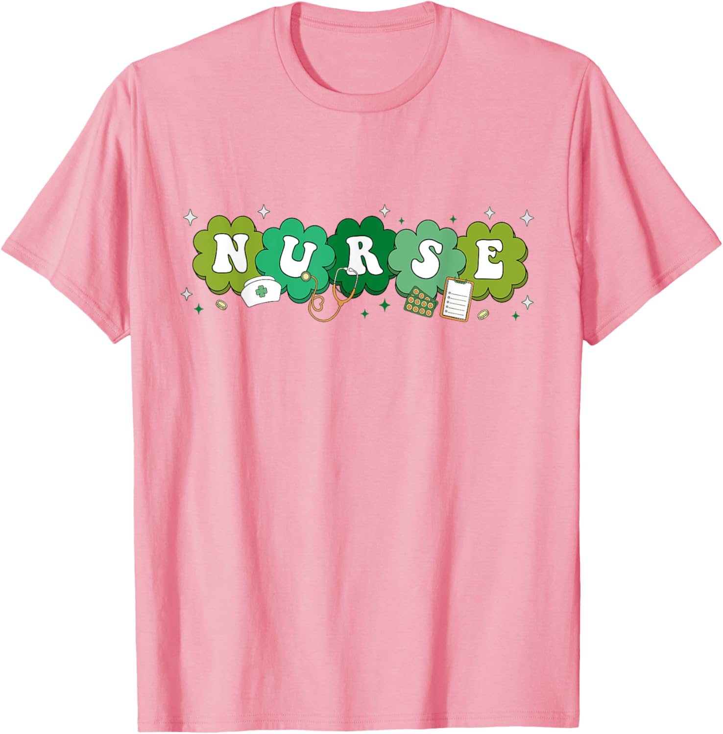 Easter Nurse Coquette Stethoscope Easter Nurse Bunny Nurse T-Shirt