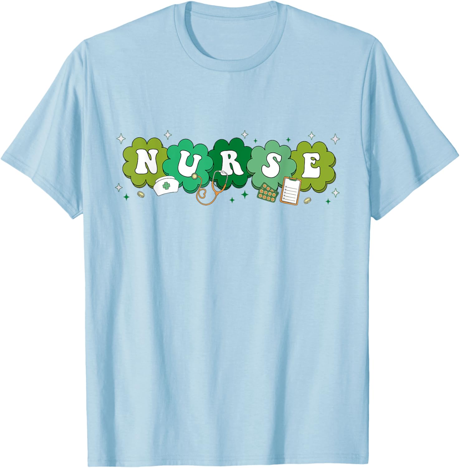 Easter Nurse Coquette Stethoscope Easter Nurse Bunny Nurse T-Shirt