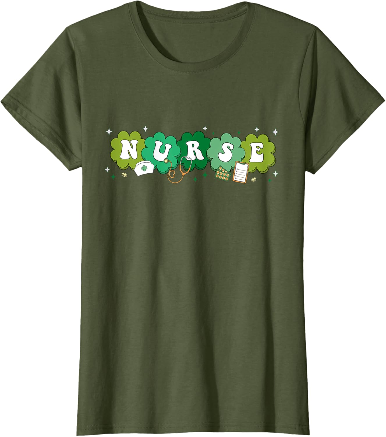 Easter Nurse Coquette Stethoscope Easter Nurse Bunny Nurse T-Shirt