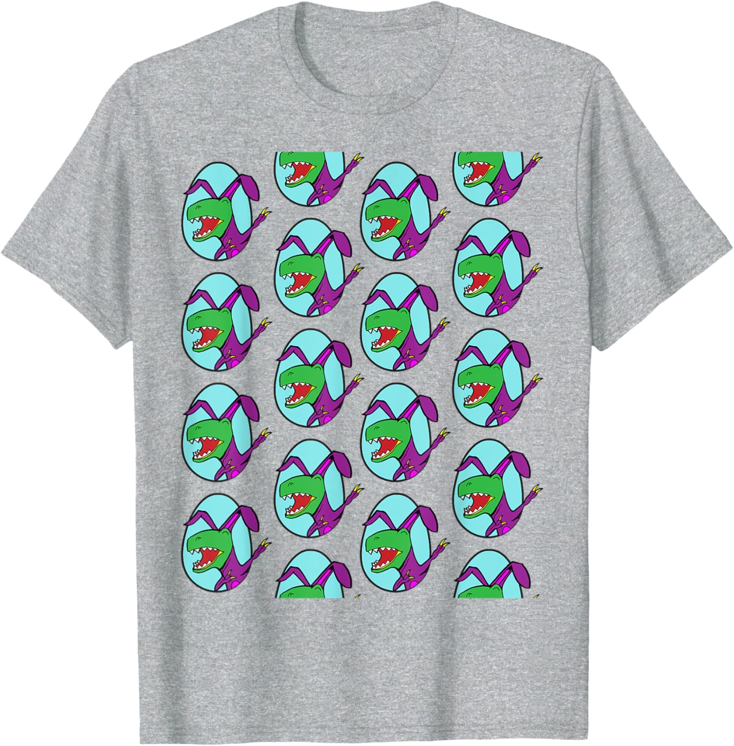 Easter T Rex Dabbing Happy Eastrawr bunny T-Shirt