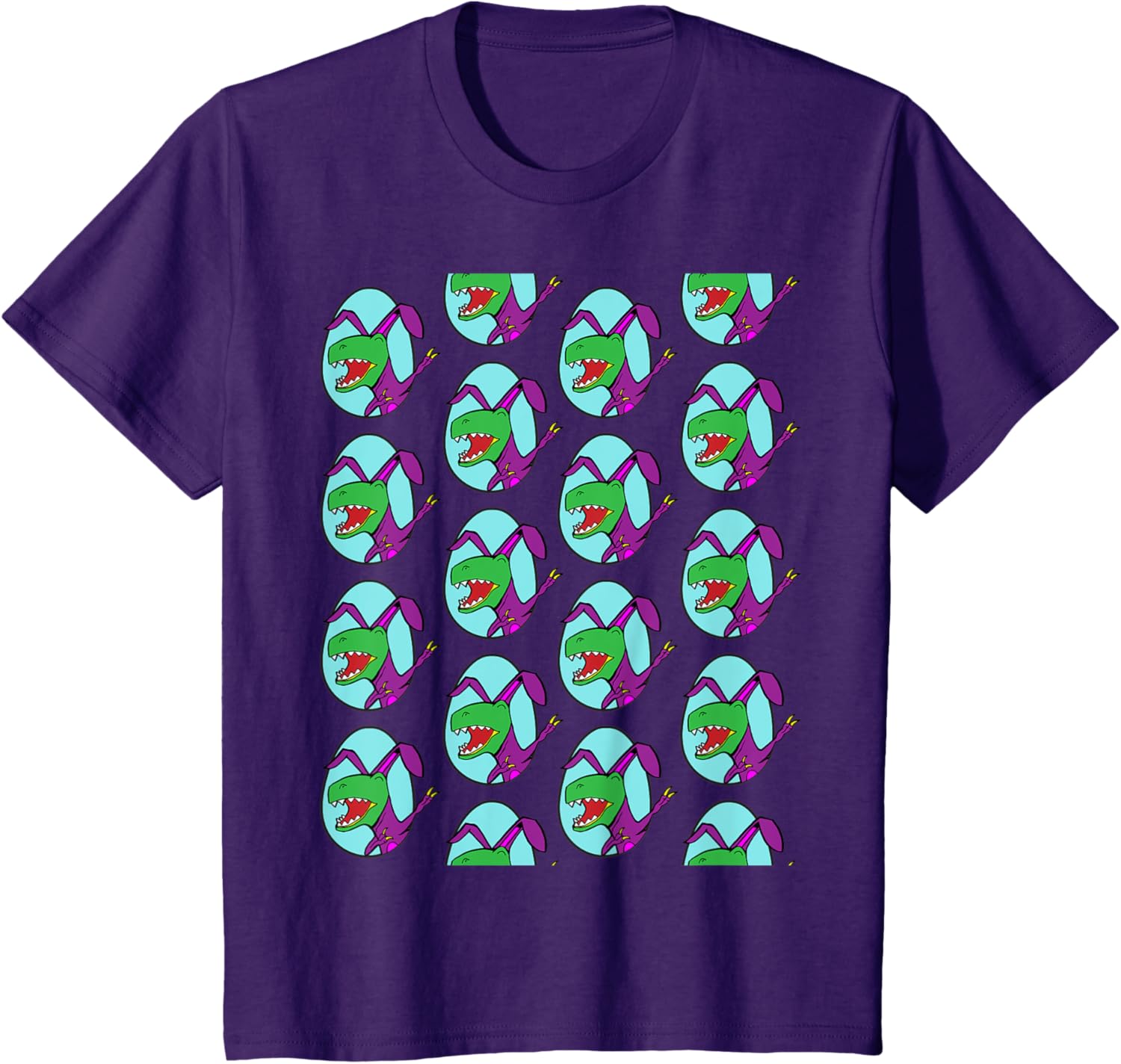 Easter T Rex Dabbing Happy Eastrawr bunny T-Shirt