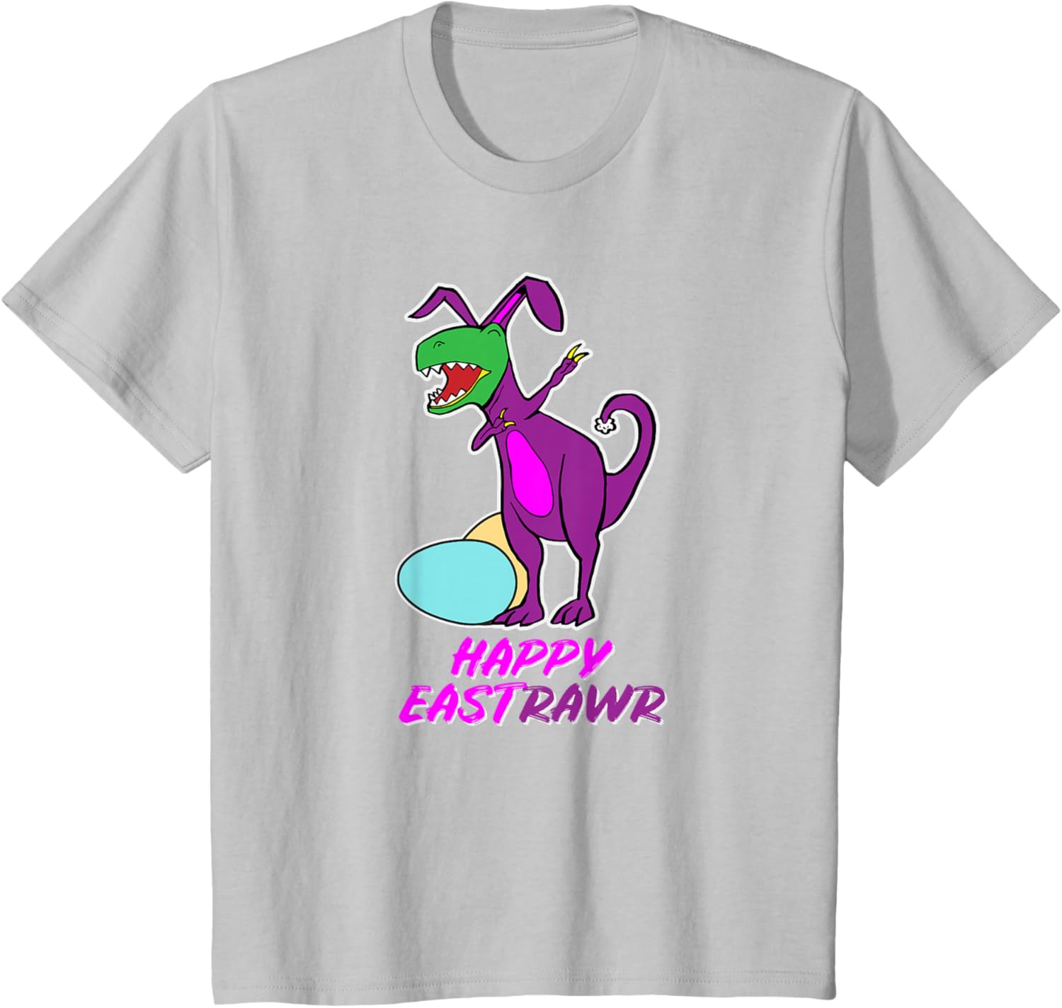 Easter T Rex Dabbing Happy Eastrawr bunny T-Shirt