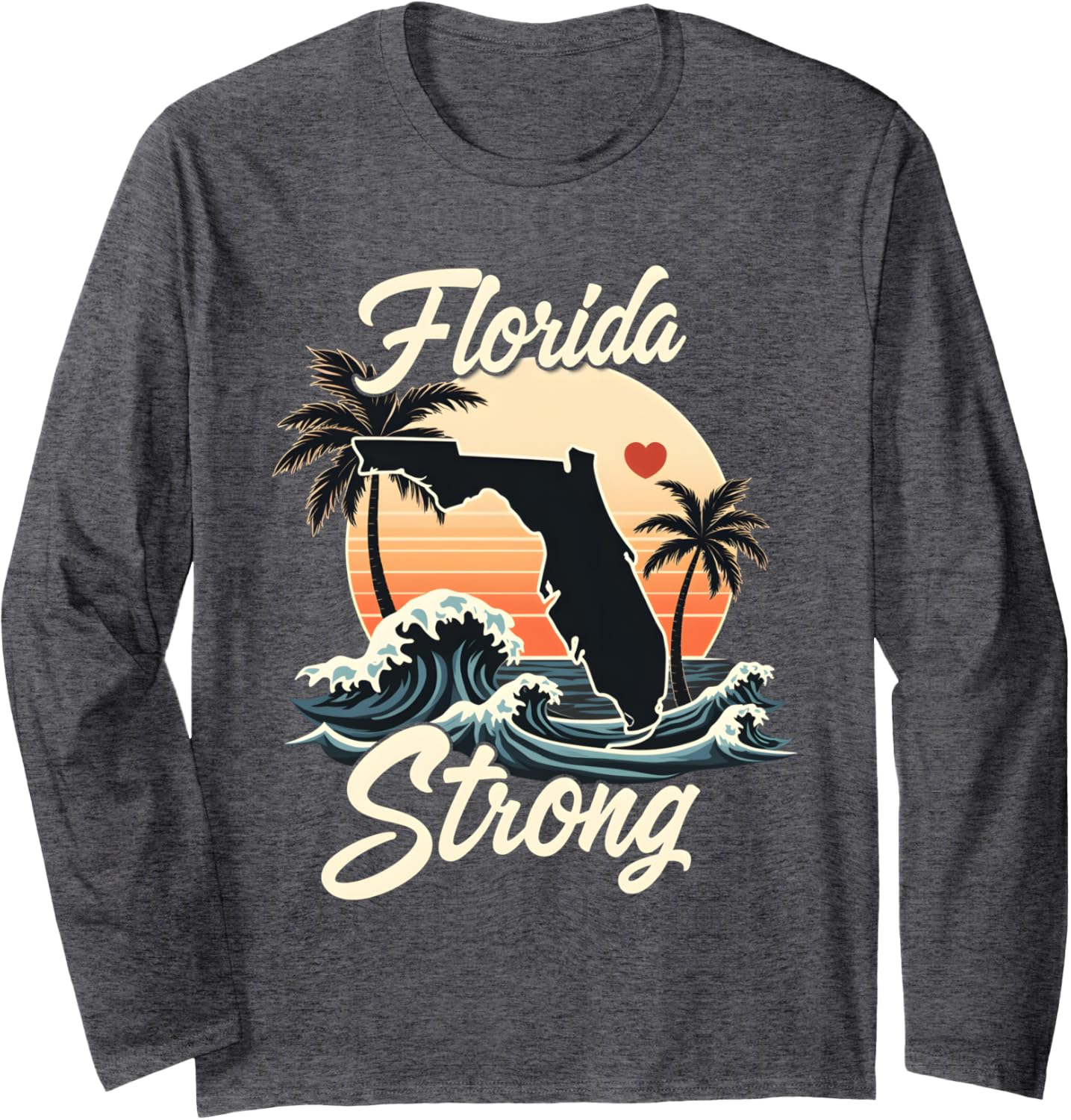 Florida Strong Support & Pray for Florida Long Sleeve T-Shirt