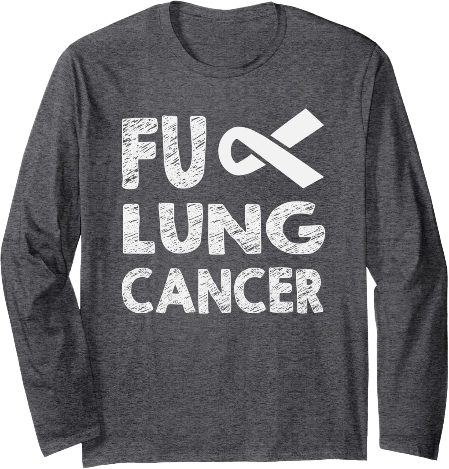 Fuck Lung Cancer Long Sleeve T-Shirt