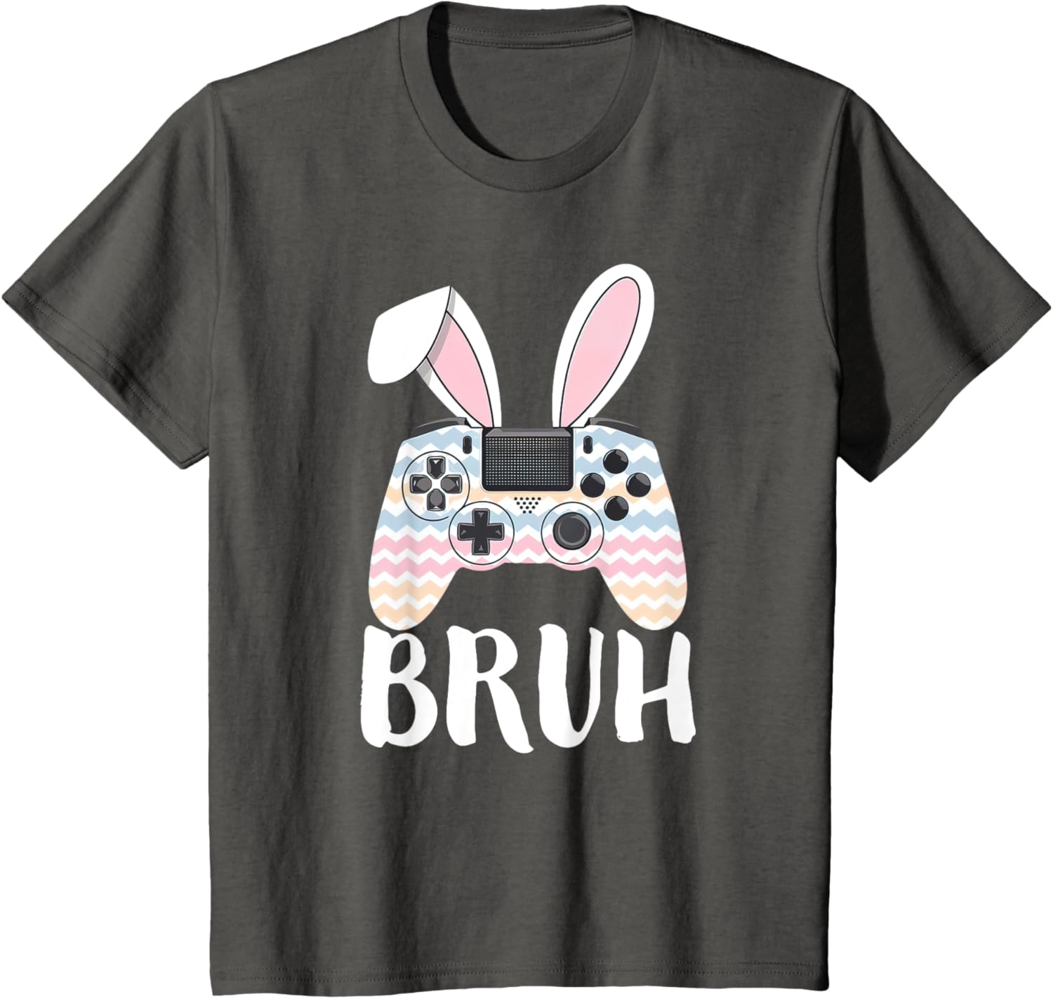 Funny Easter Bunny Video Game Controller Gamer Bruh Easter T-Shirt