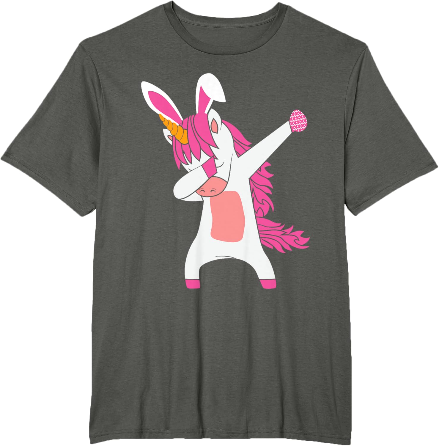 Funny Happy Easter Dabbing Unicorn Wearing Bunny Ears Dab T-Shirt