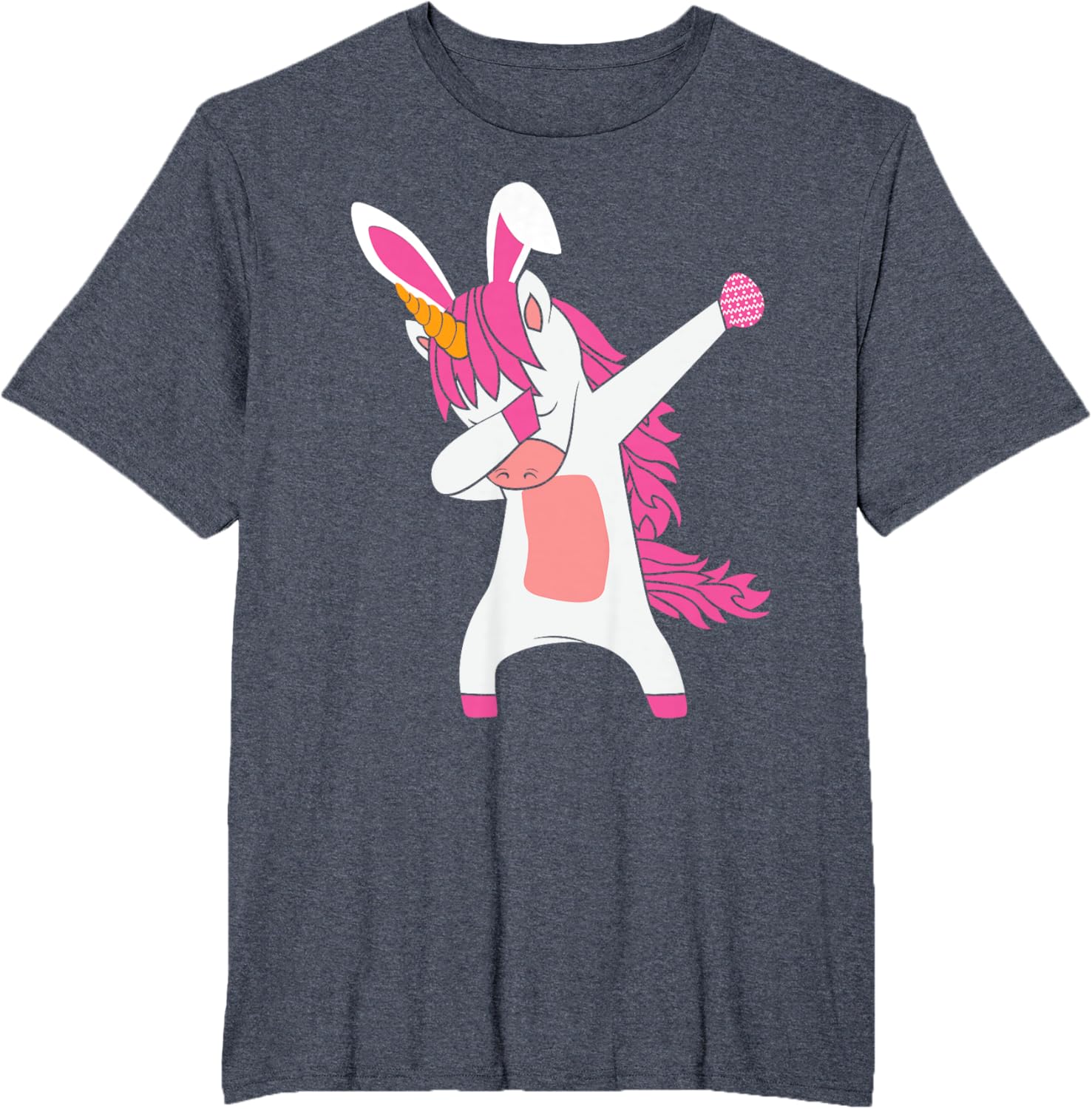 Funny Happy Easter Dabbing Unicorn Wearing Bunny Ears Dab T-Shirt