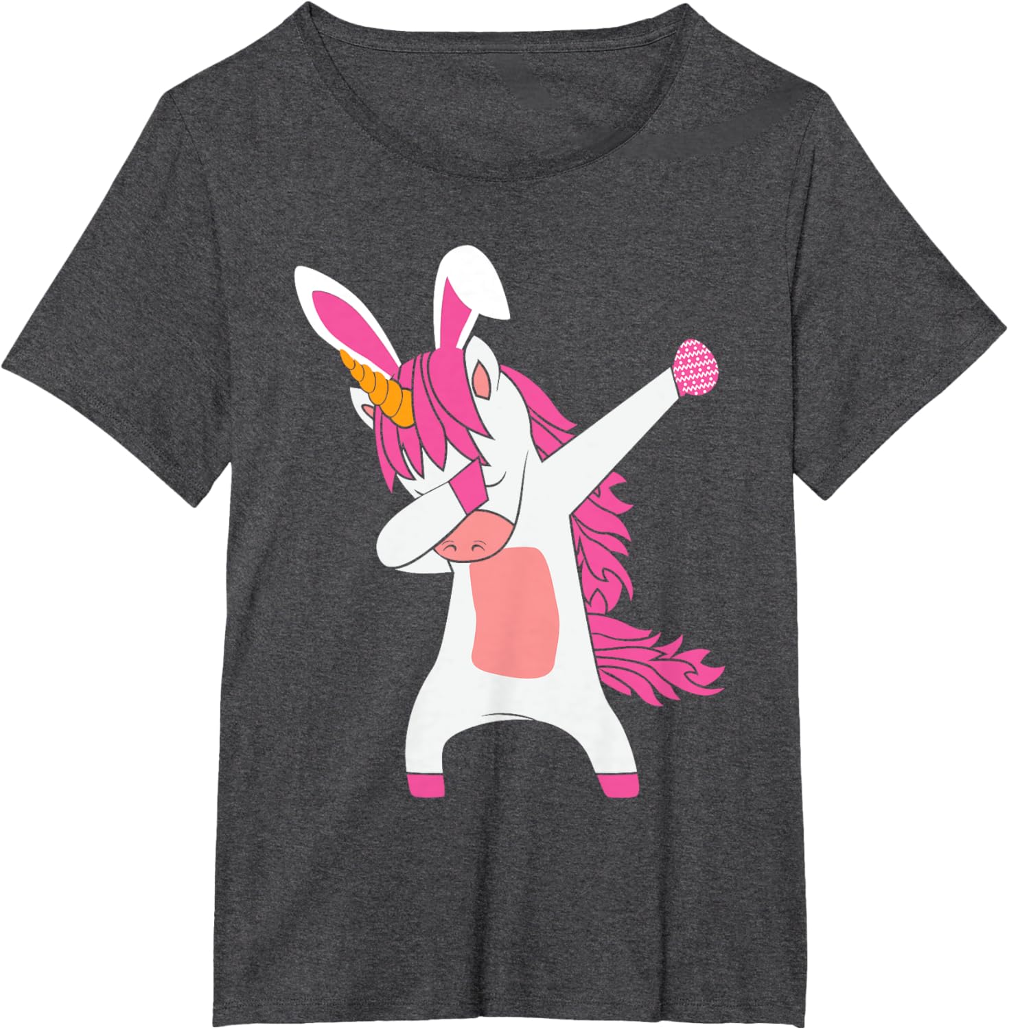 Funny Happy Easter Dabbing Unicorn Wearing Bunny Ears Dab T-Shirt