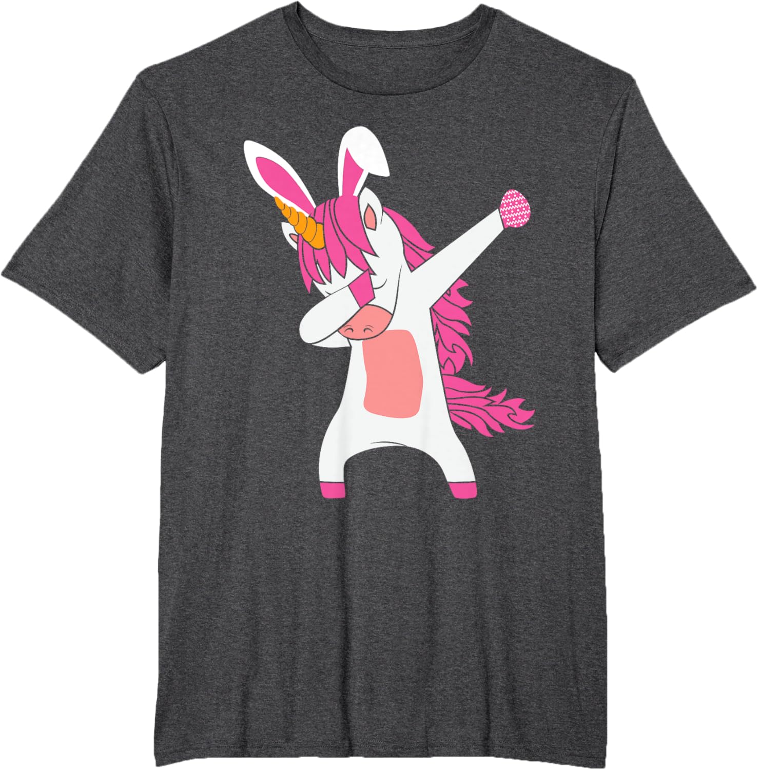 Funny Happy Easter Dabbing Unicorn Wearing Bunny Ears Dab T-Shirt