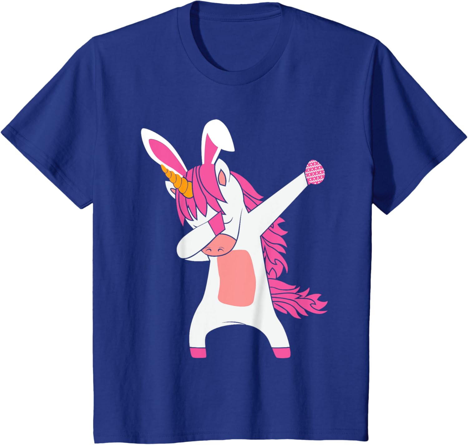 Funny Happy Easter Dabbing Unicorn Wearing Bunny Ears Dab T-Shirt