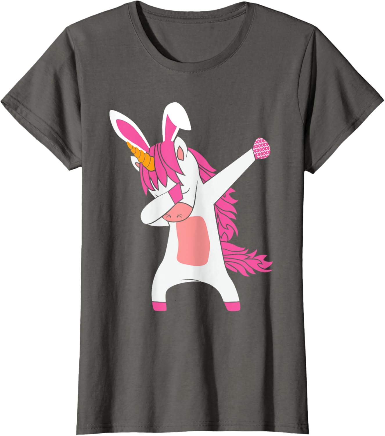 Funny Happy Easter Dabbing Unicorn Wearing Bunny Ears Dab T-Shirt