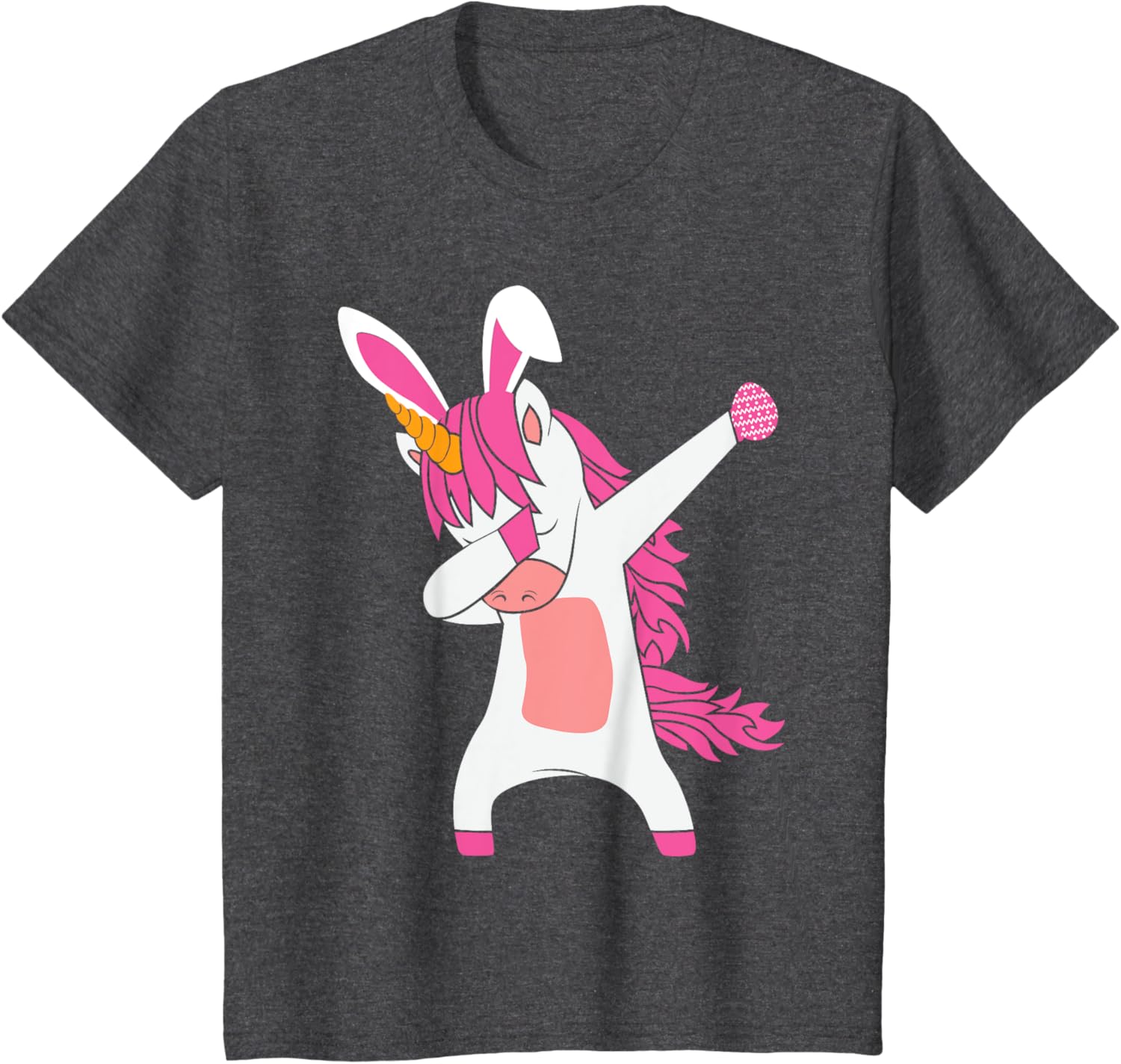 Funny Happy Easter Dabbing Unicorn Wearing Bunny Ears Dab T-Shirt